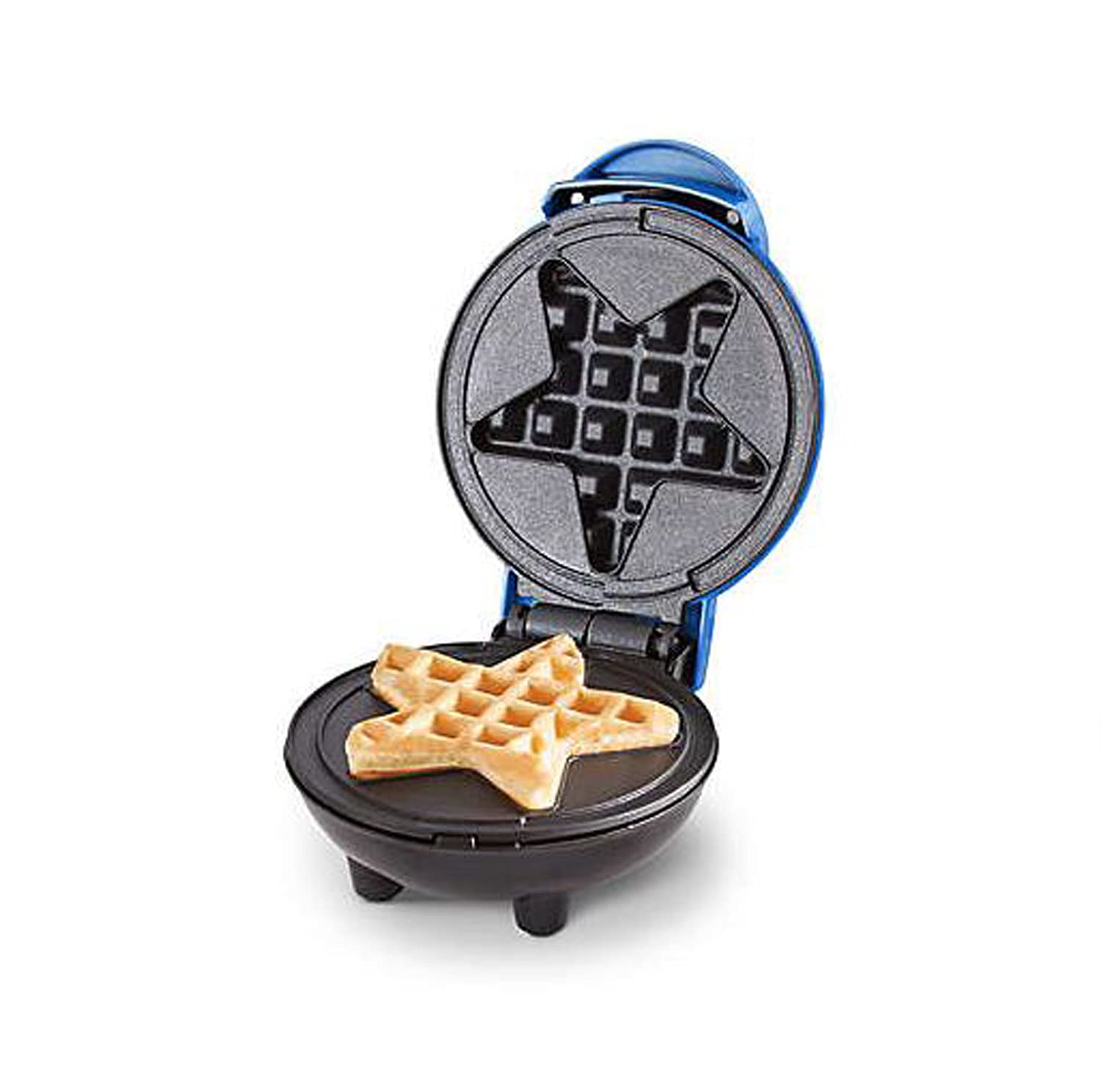 Dash Star Mini Waffle Maker - 4 Inch Non-Stick Waffle Iron for Quick & Easy Homemade Waffles | Perfect for Breakfast, Kids Snacks & Party Treats | Compact & Easy to Clean (Star Shaped)