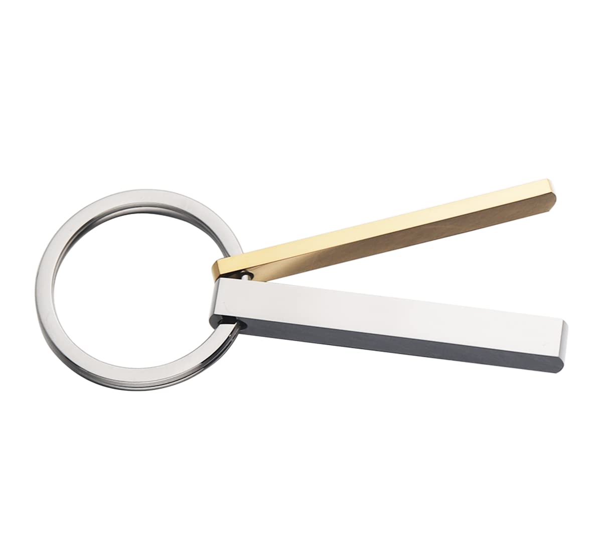 Ankiyabe Friendship Keychain - Best Friend Gift for Couples, Sisters, Bridesmaids & BFFs - Durable Through Thick and Thin Keyring - Perfect for Birthdays, Anniversaries & Special Occasions