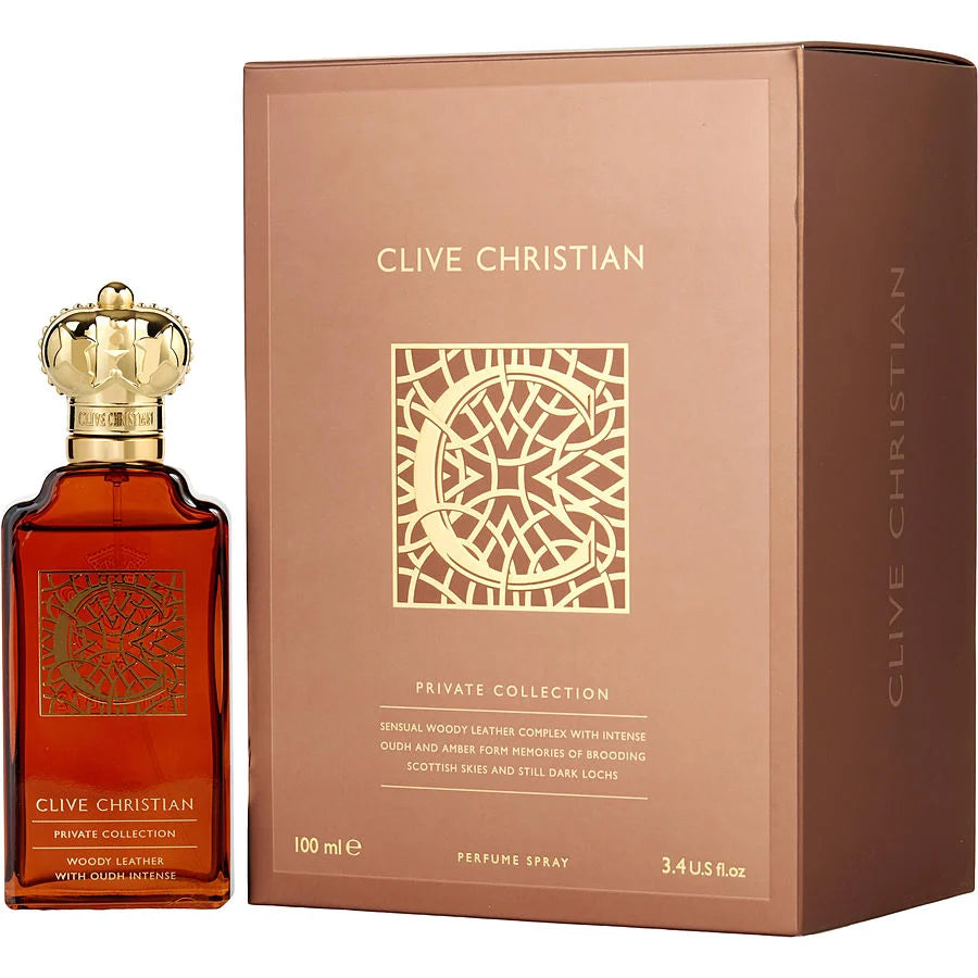 Clive Christian C Woody Leather Eau de Parfum Spray for Men - Luxury Fragrance for Date Night & Special Occasions