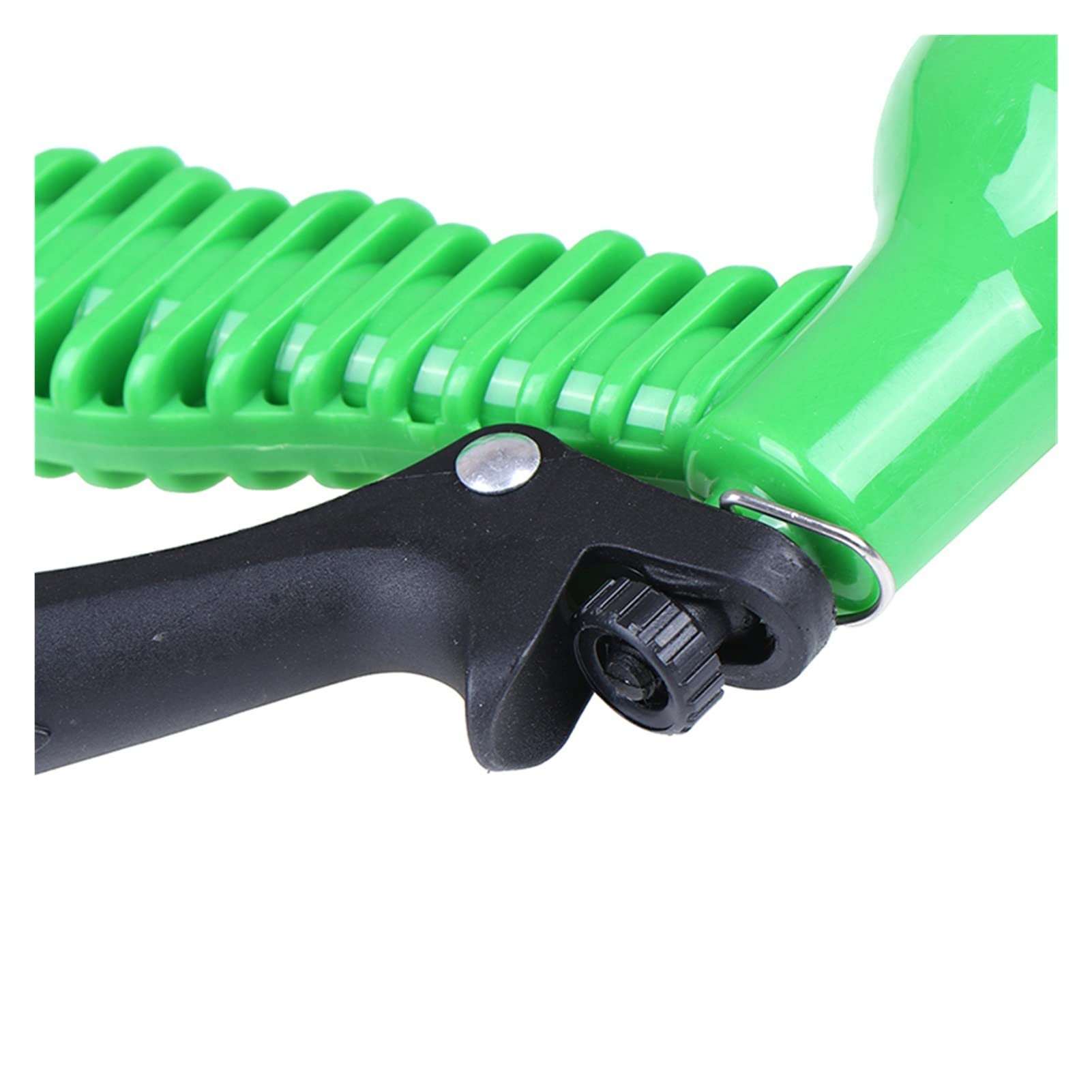 Heavy Duty Adjustable Garden Hose Nozzle - Professional Water Sprayer Gun for Lawn, Garden & Car Washing - High Pressure Sprinkler Tool with Ergonomic Grip (Green) - Perfect for Watering Plants, Cleaning Vehicles & Outdoor Use