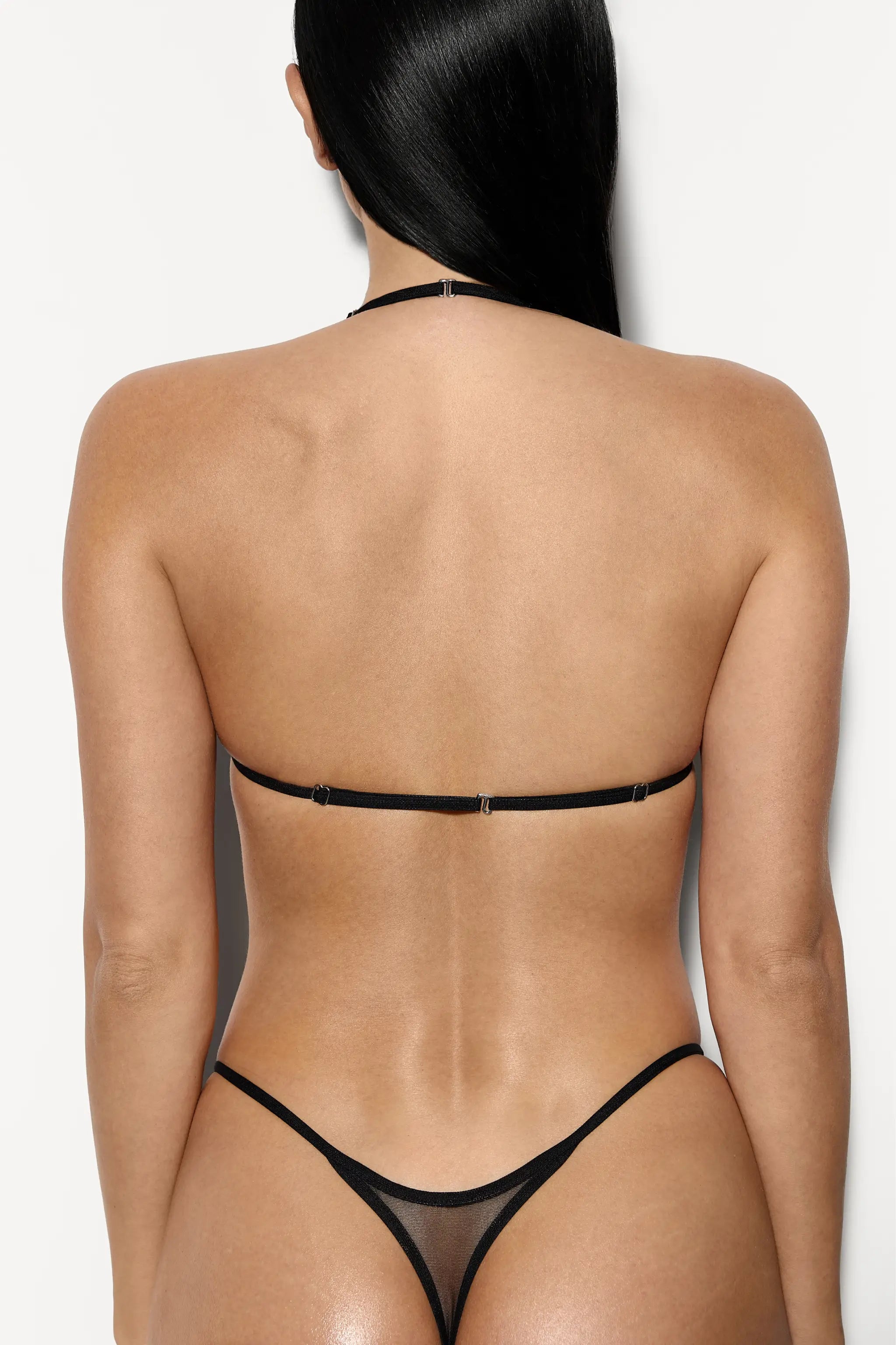 Dana Ouvert Mesh Bodysuit - Sexy Lingerie for Women, Sheer Lace-Up Design, Comfortable Stretchy Fabric - Perfect for Date Night, Boudoir Photography & Sensual Occasions