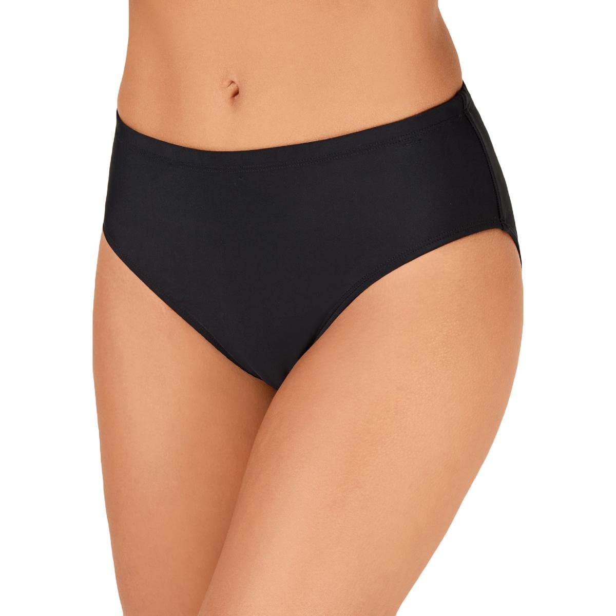 Women's Solid Bikini Swim Bottom - High Waisted Comfortable Swimwear for Beach, Pool & Vacation | Island Escape Collection