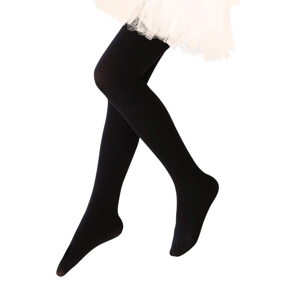 Ultra Soft Ballet Tights for Girls - Toddler Dance Leggings with Footed Design for Ballet Class, Recital & Christmas Performances | Perfect for Dance Practice, Studio Training and Stage Shows