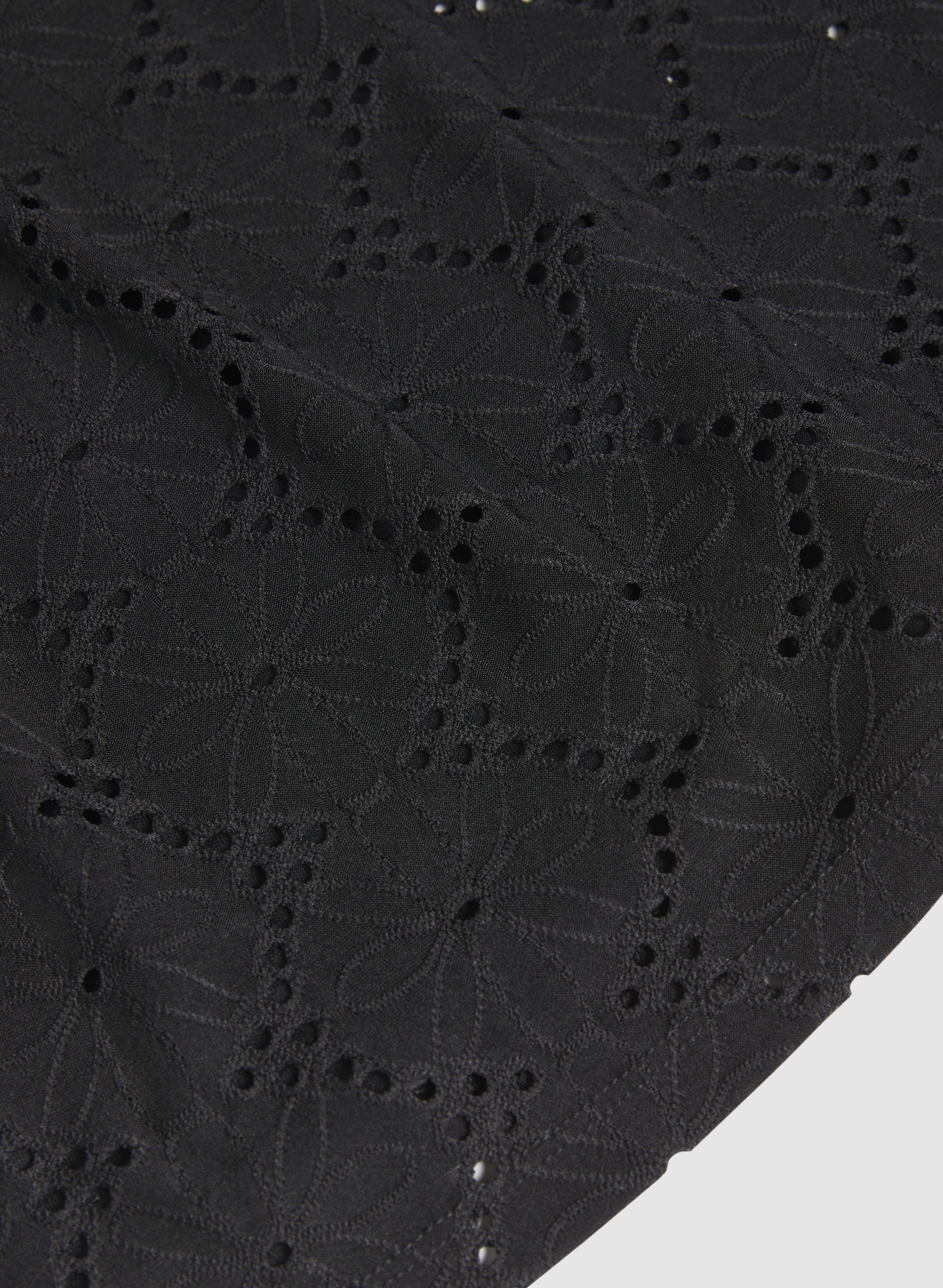 Eyelet Embroidered Floral Summer Dress for Women - Breathable Cotton Sundress for Beach, Wedding & Vacation Outfits
