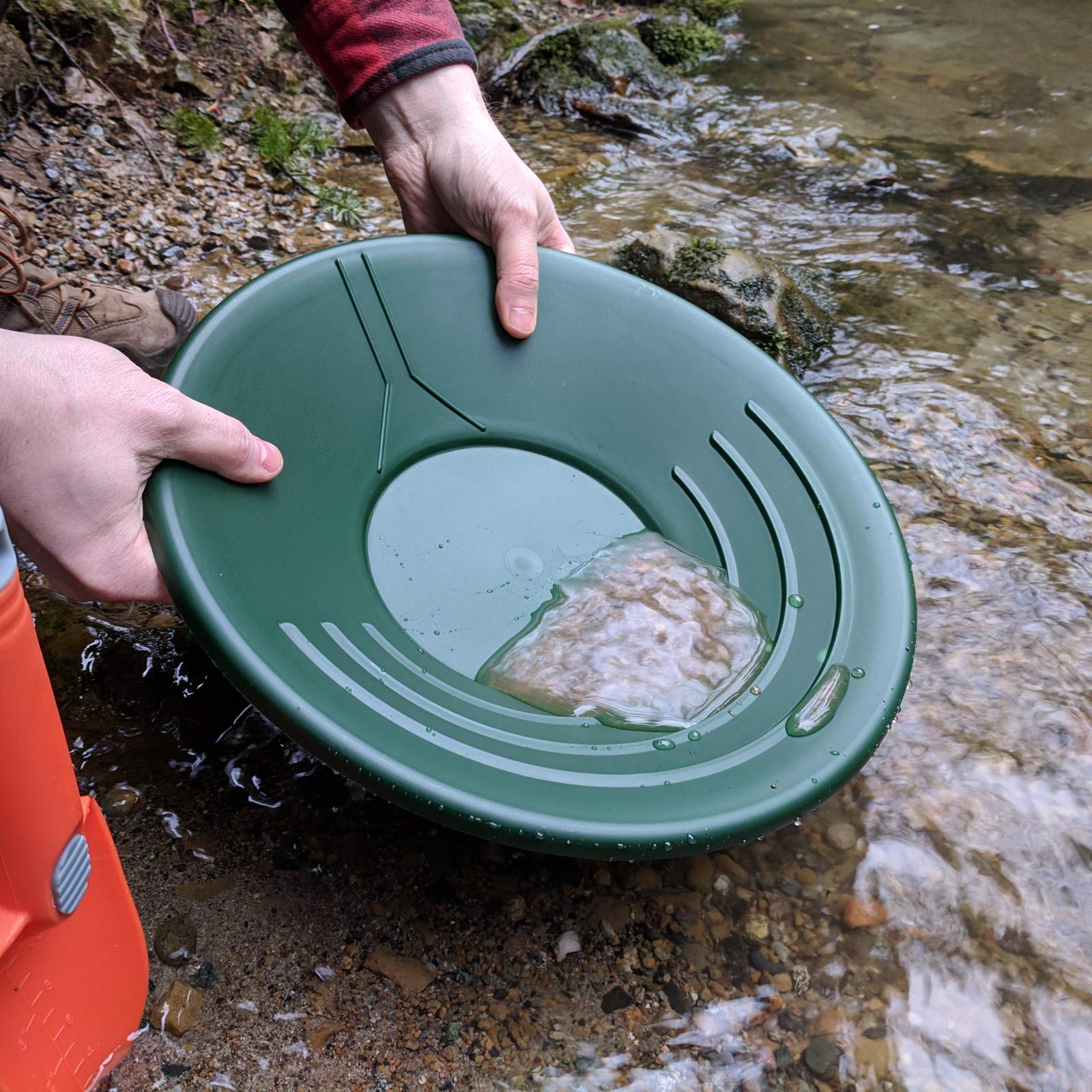 ASR Outdoor 19-Piece Ultimate Gold Panning Kit with Classifier Screens, Gold Pans & Rock Pick - Complete Prospecting Equipment for Beginners & Experts - Perfect for River Gold Mining, Outdoor Adventures & Treasure Hunting