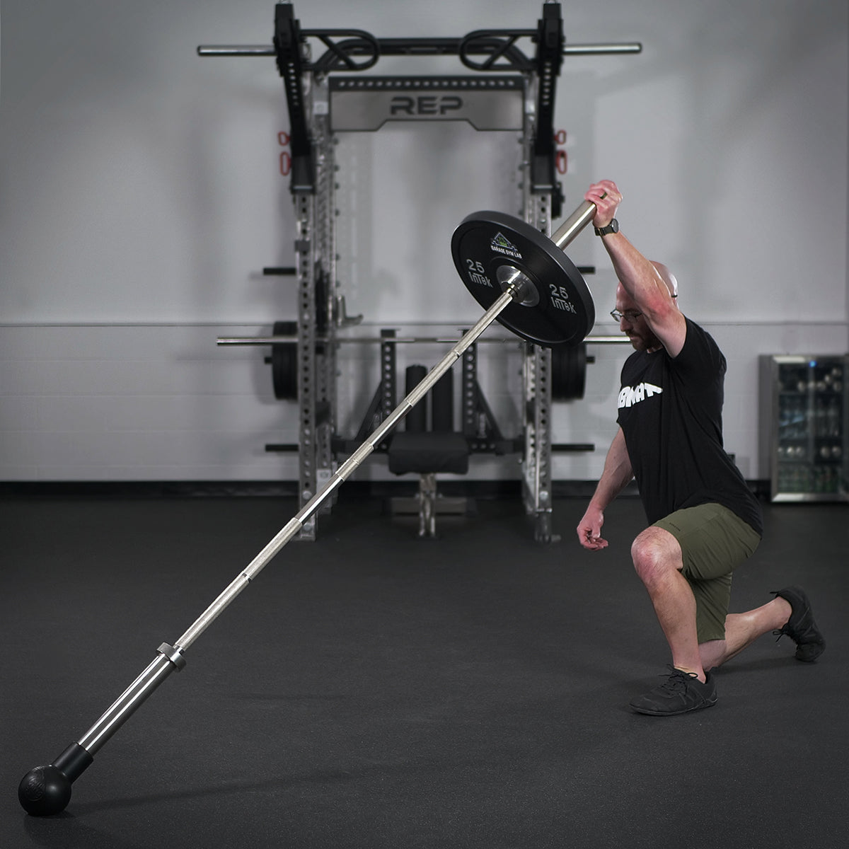 Barbell Bomb & Landmine Grip - Heavy Duty Gym Attachment for CrossFit, Powerlifting & Home Workouts - Perfect for Strength Training & Functional Fitness Exercises