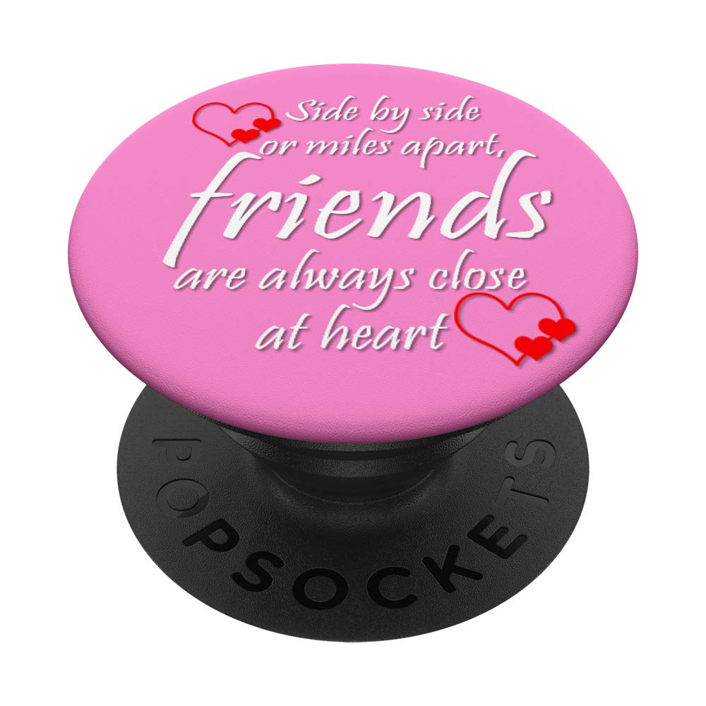 Best Friend & Mother's Day Gifts - Pink Swappable PopSocket PopGrip for Valentine's Day, Perfect for Phones, Tablets, and Laptops