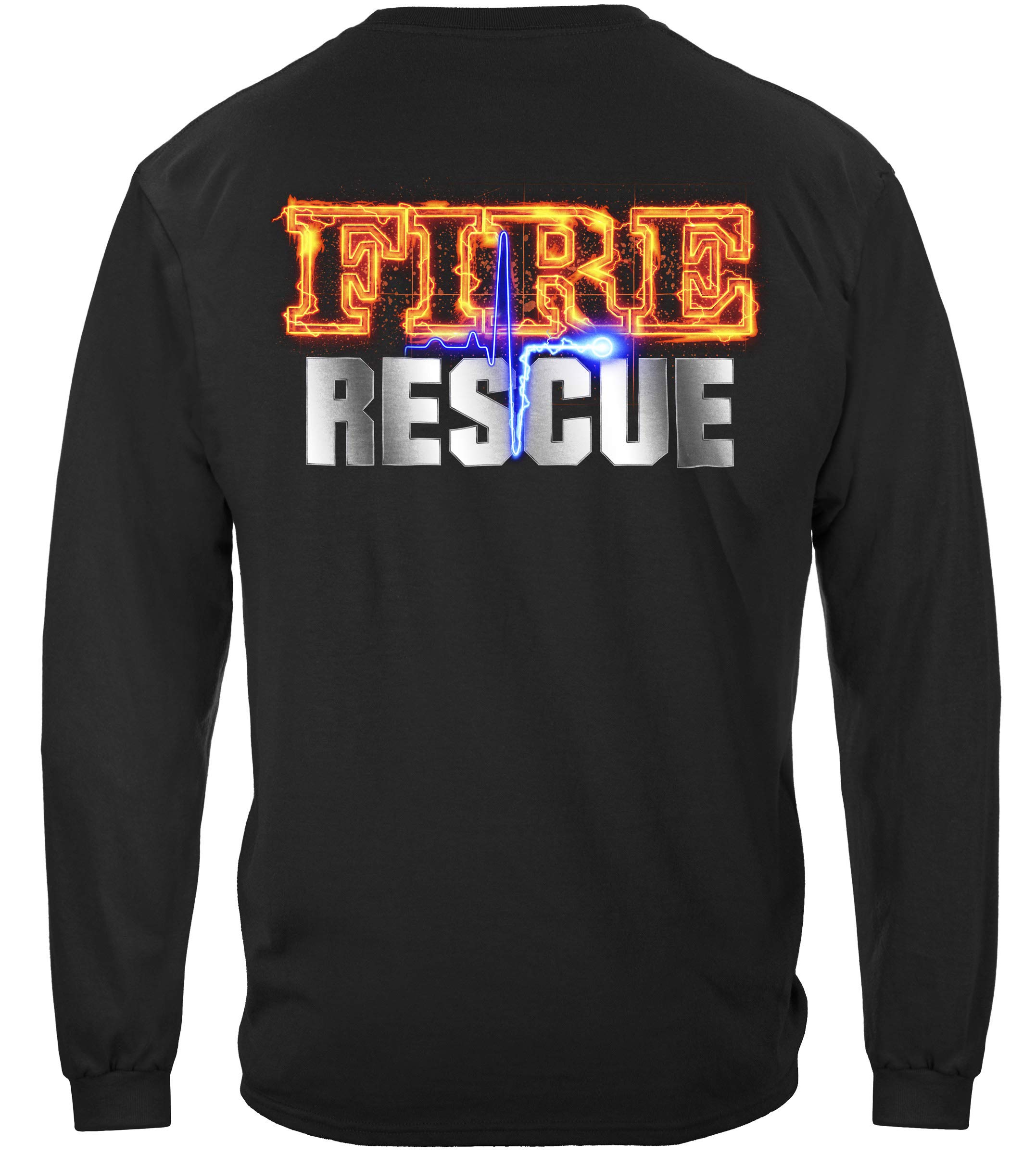 Firefighter Long Sleeve Shirt FF2061LS - Durable Fire Rescue Uniform for Emergency Response & Hot Weather Protection