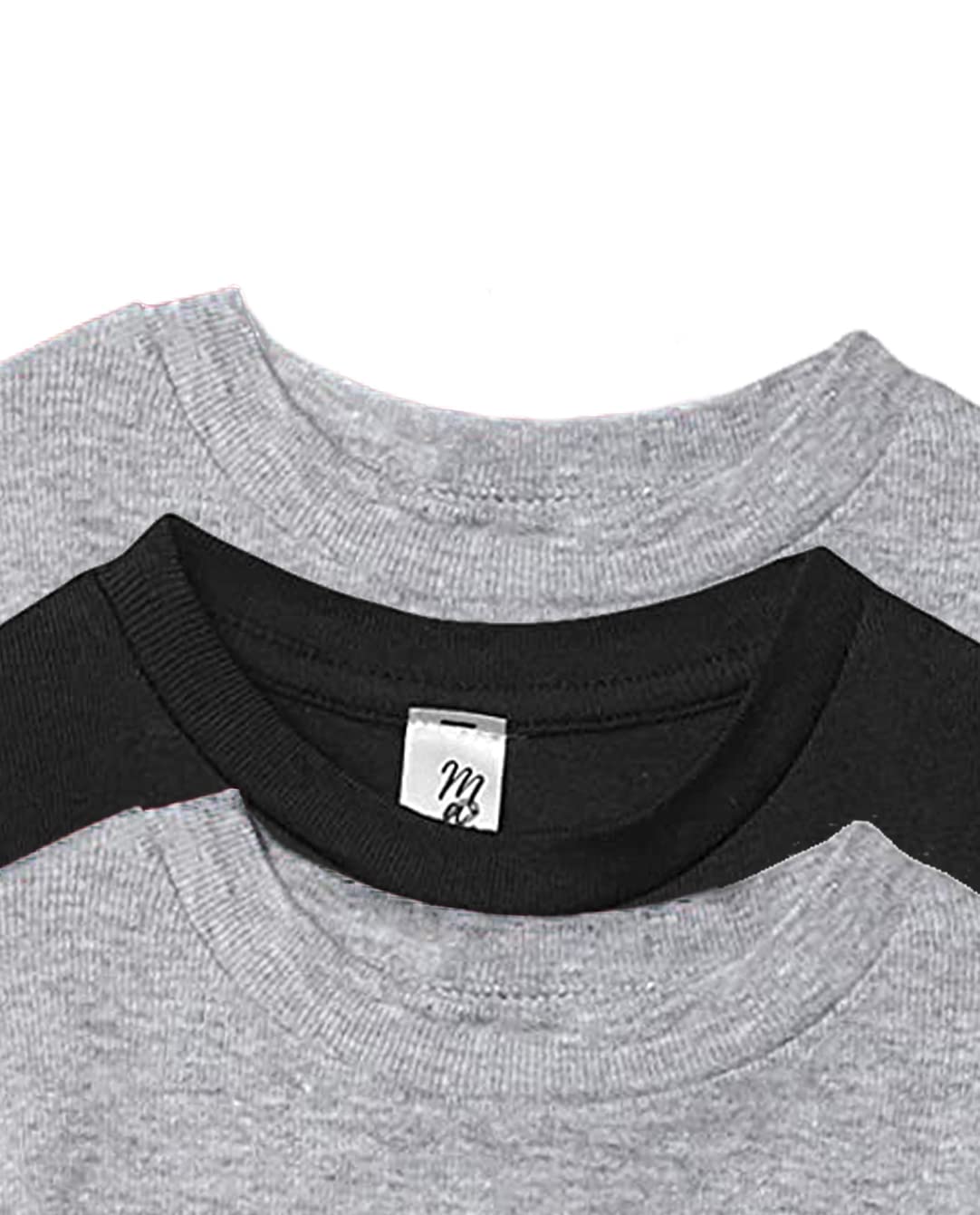 Marky G Apparel Baby Girls' Crew Neck Cotton T-Shirt - Soft & Comfortable Toddler Tee for Everyday Wear, Playdates & Family Outings