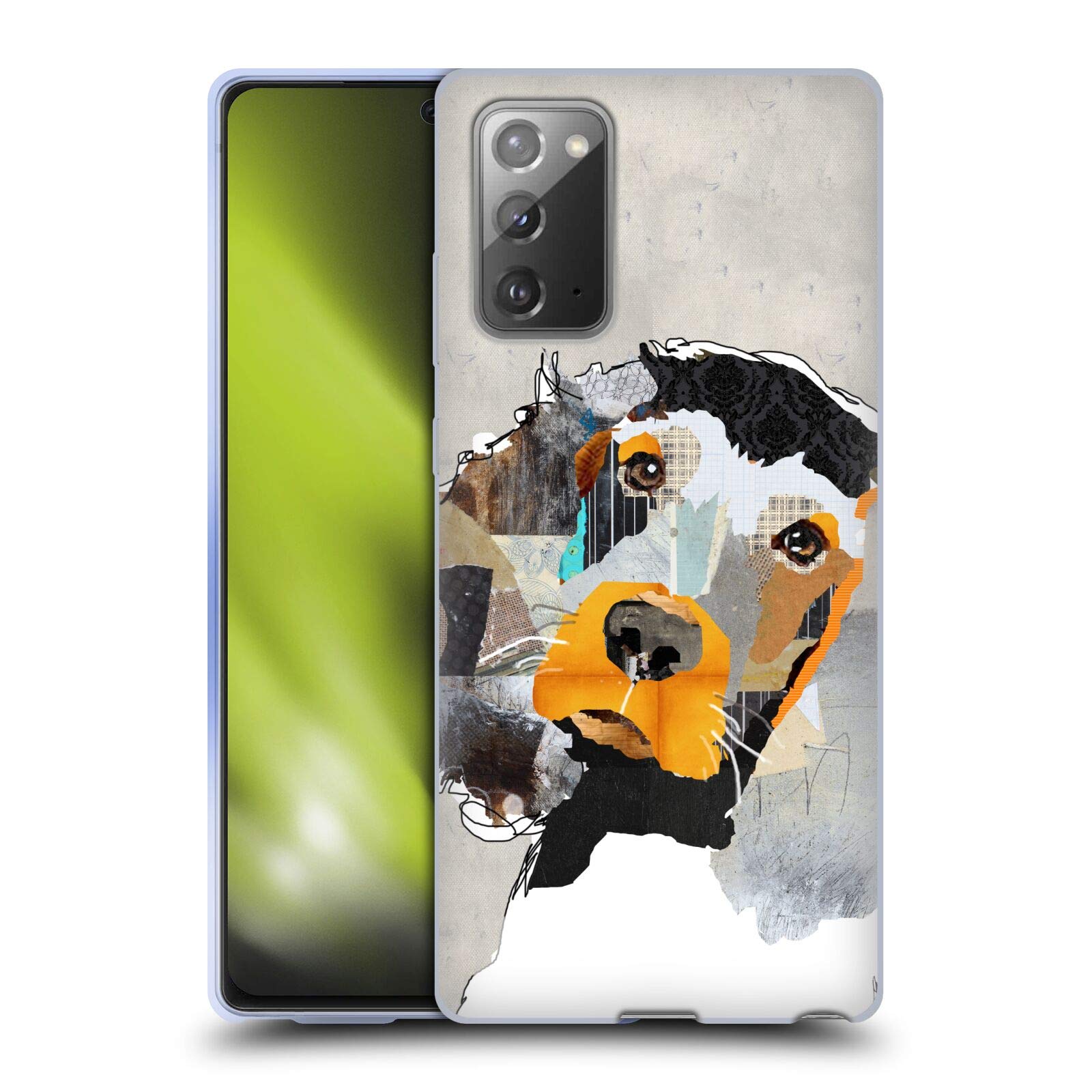 Head Case Designs Officially Licensed Michel Keck Irish Setter Dogs 3 Soft Gel Case for Samsung Galaxy Note20/5G - Durable Protection for Work, Travel & Outdoor Adventures