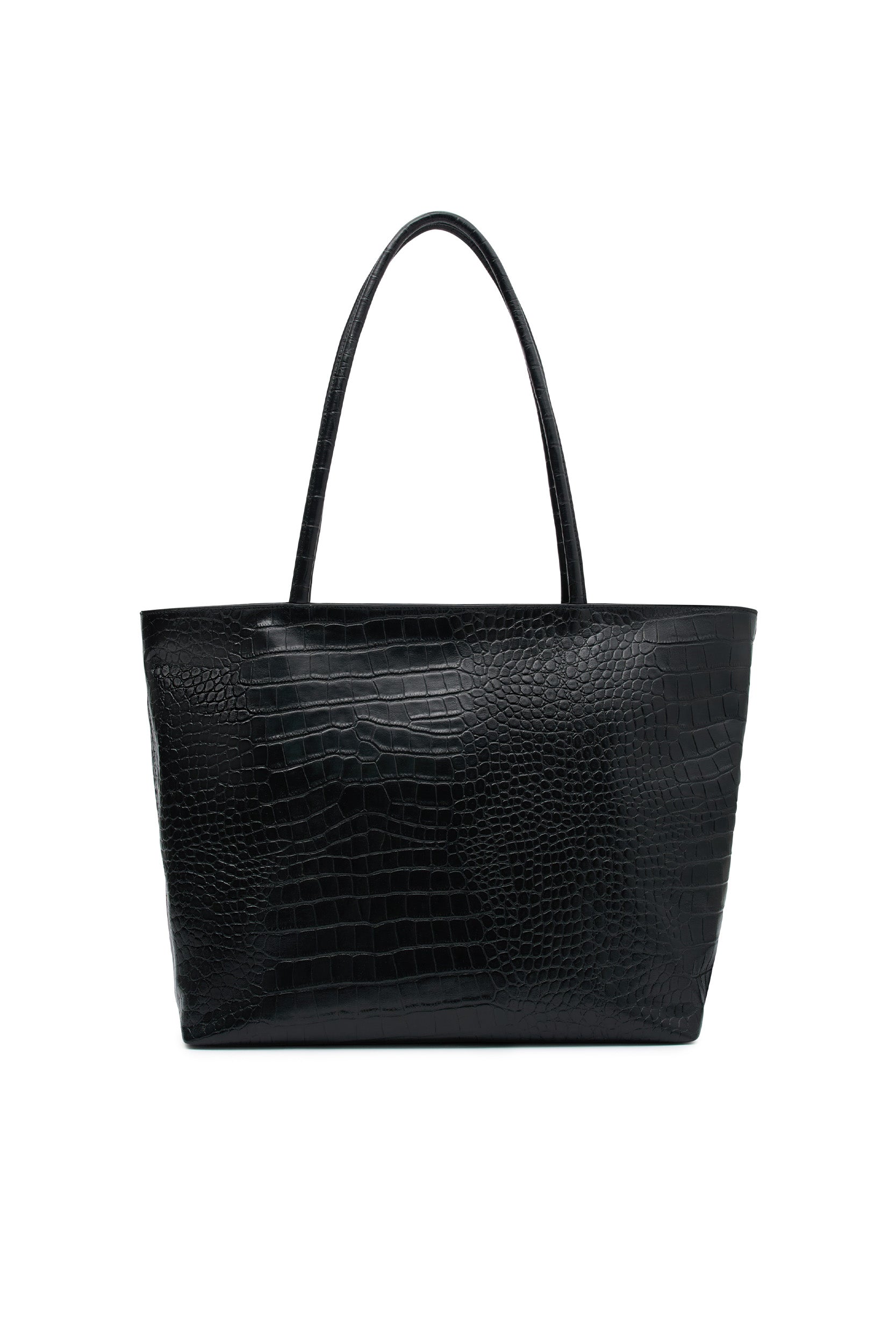 The Beau Croc Tote Bag - Stylish & Durable Genuine Crocodile Embossed Leather Handbag for Women | Perfect for Work, Travel & Everyday Use