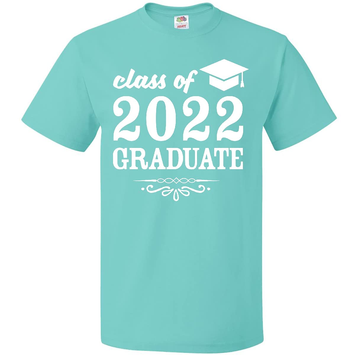 Inktastic Class of 2022 Graduate T-Shirt with Graduation Cap Design - Perfect for Graduation Ceremonies, Parties & School Celebrations