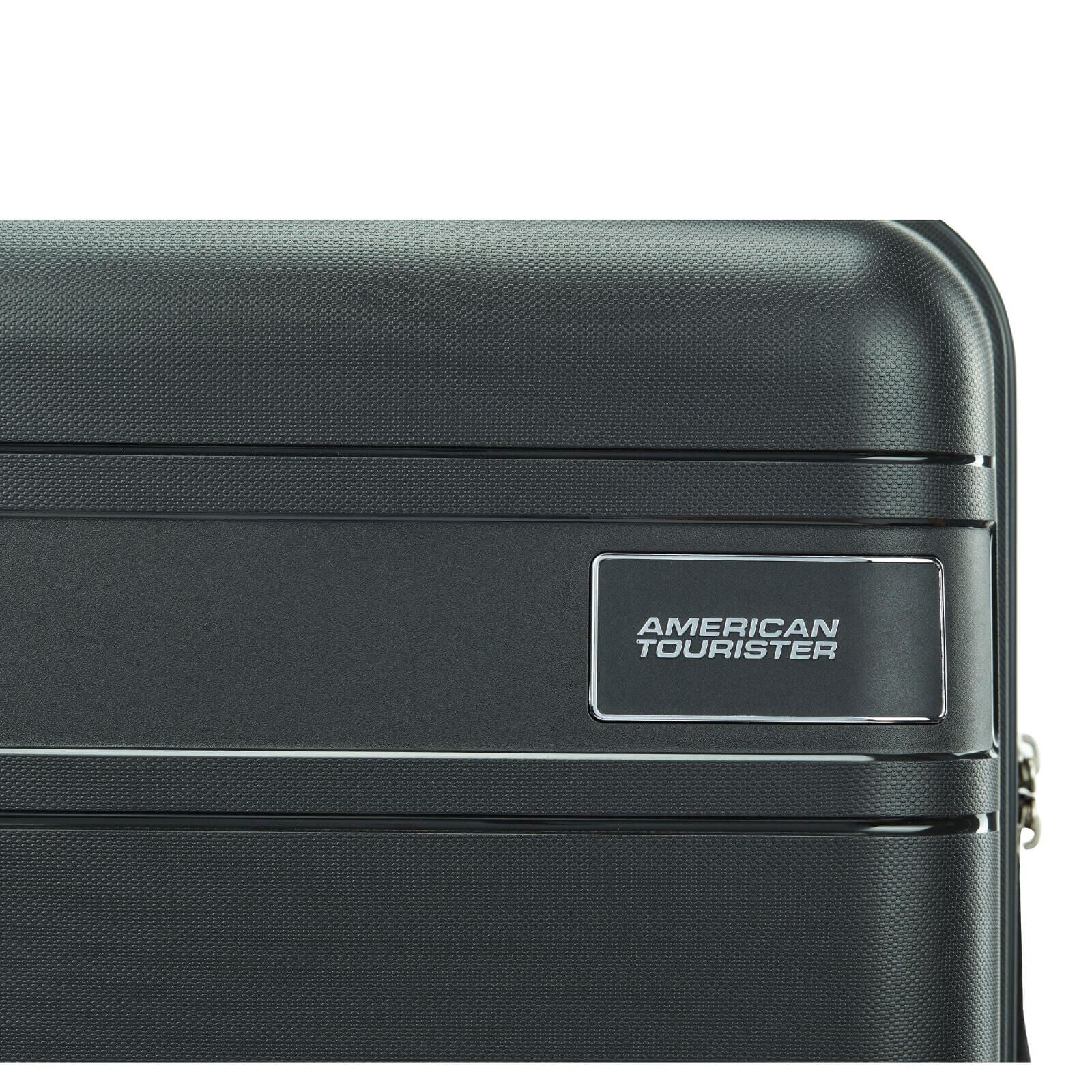 American Tourister Light MAX 3-Piece Luggage Set (Large, Medium, Small) - Black | Perfect for Family Travel, Business Trips & Weekend Getaways
