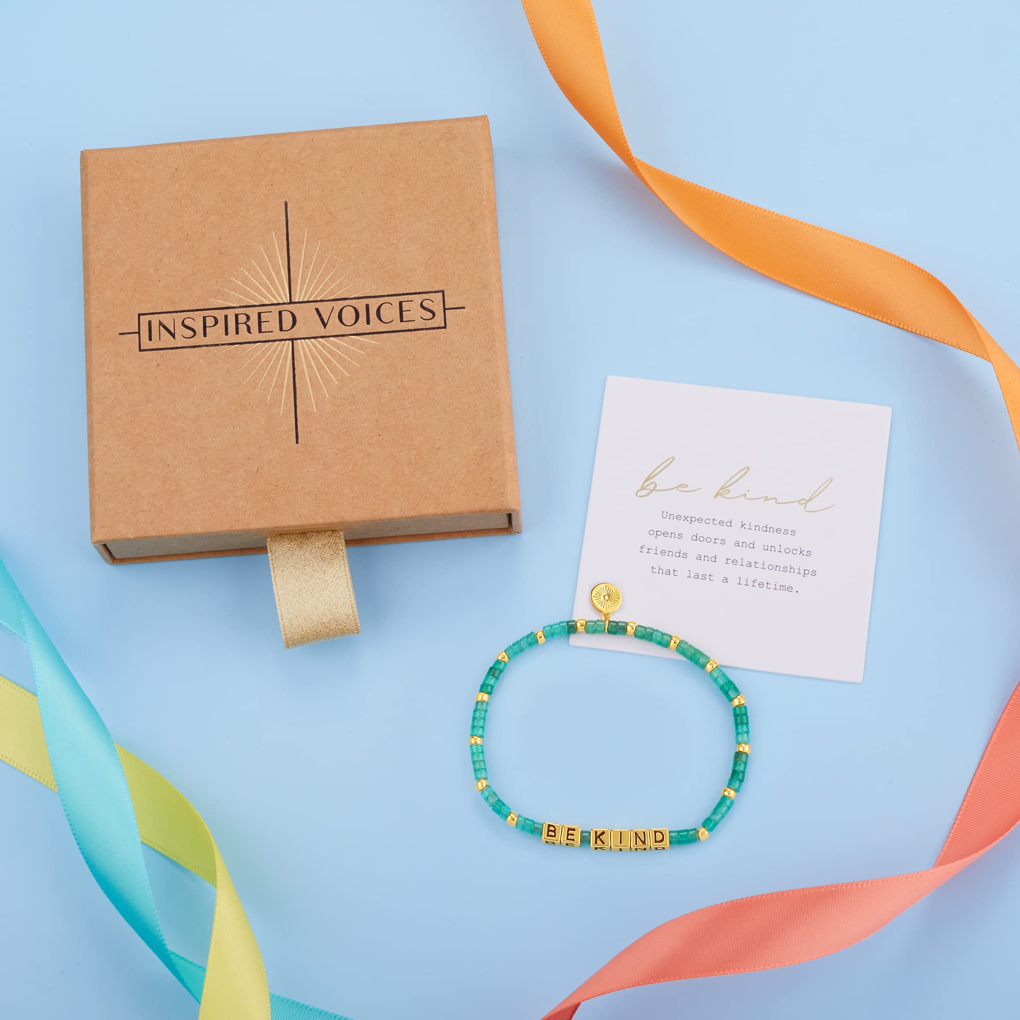 INSPIRED VOICES Friendship Bracelets - Beaded Best Friend Bracelets for Women, Sister & Bestie Gifts, Perfect for Birthdays, Anniversaries & Daily Wear