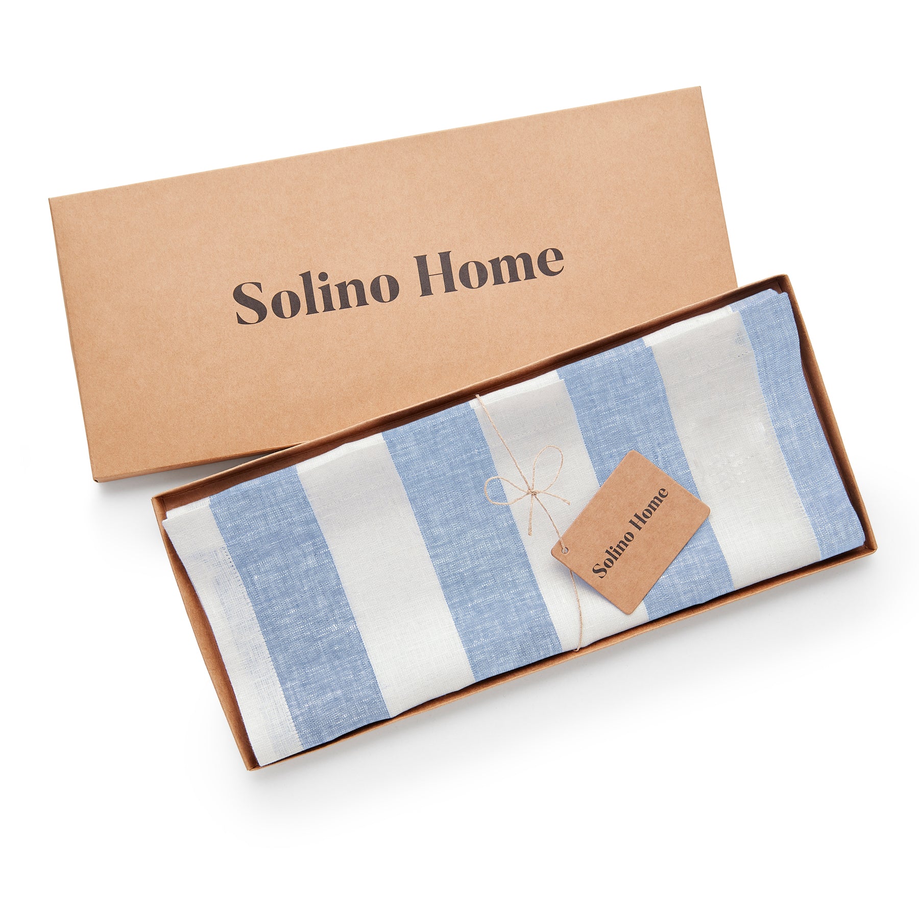 Stylish Cabana Stripe Table Runner - Cotton Decorative Dining Table Cover for Summer Parties, Beach Weddings & Outdoor Entertaining