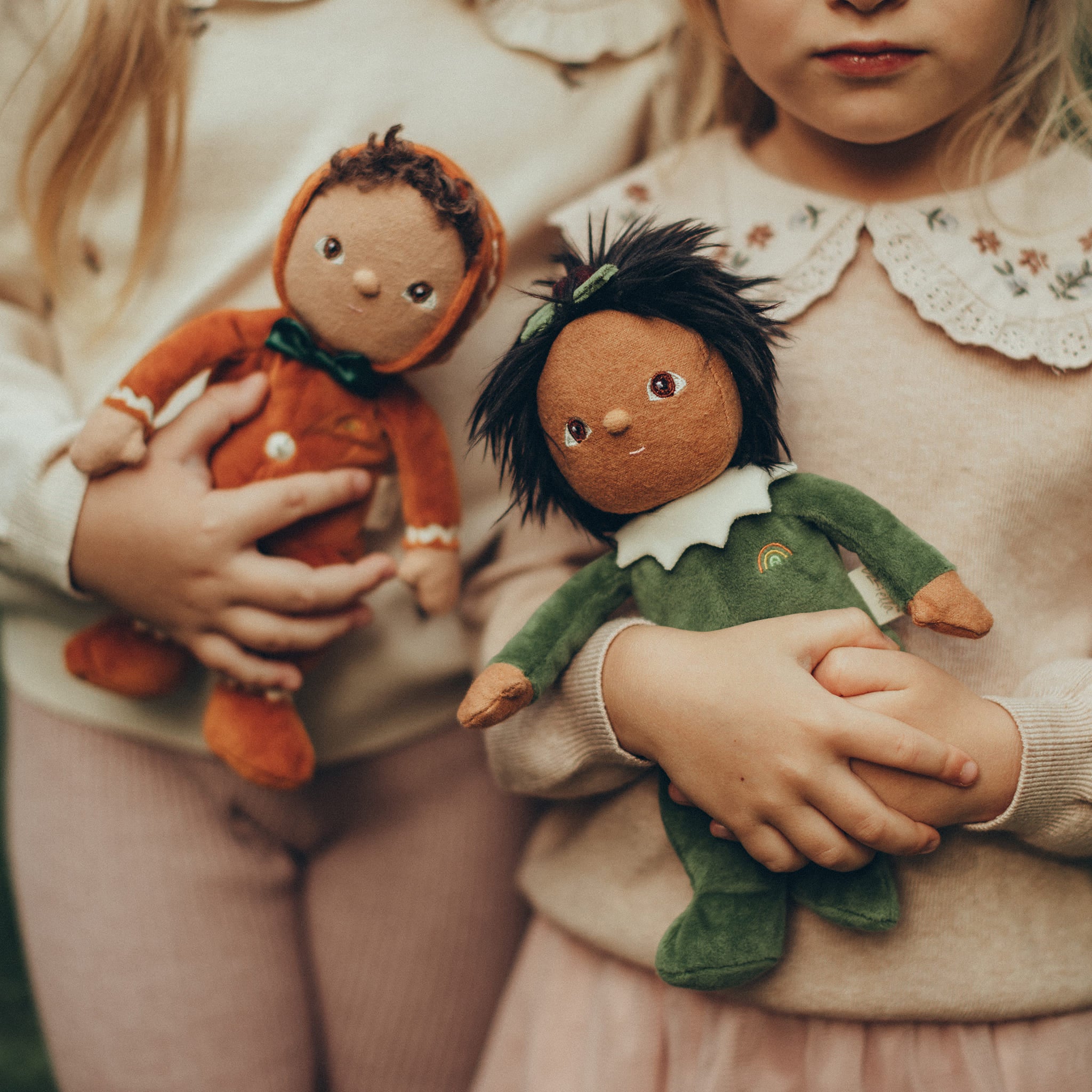 Georgie Gingerbread Doll - Adorable Handmade Plush Toy for Kids | Perfect for Playtime, Gifts & Nursery Decor