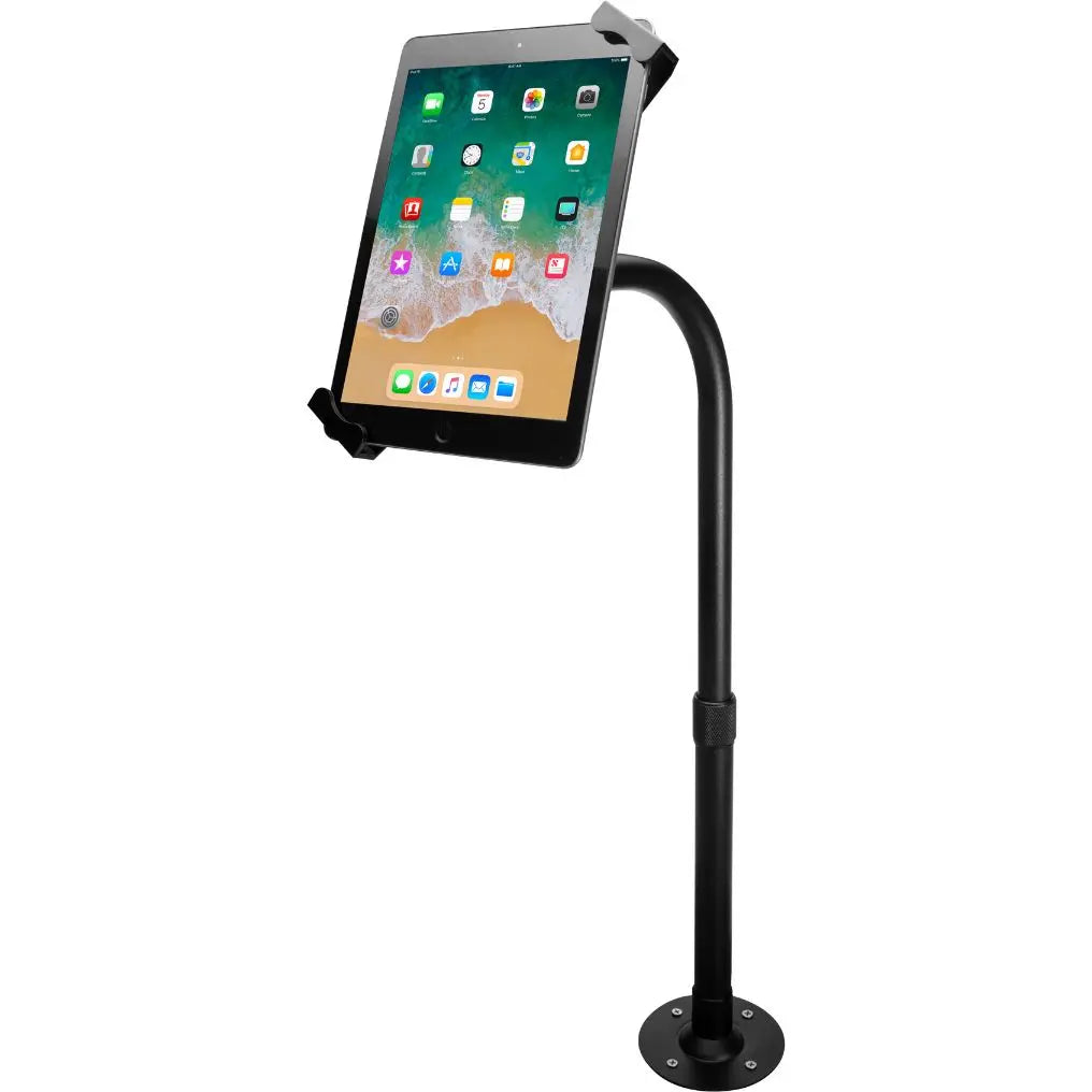 Adjustable Height Tabletop Security Elbow Mount - Heavy Duty Monitor Arm for Home Office & Gaming Setup - Perfect for Ergonomic Workspace and Multi-Screen Setups