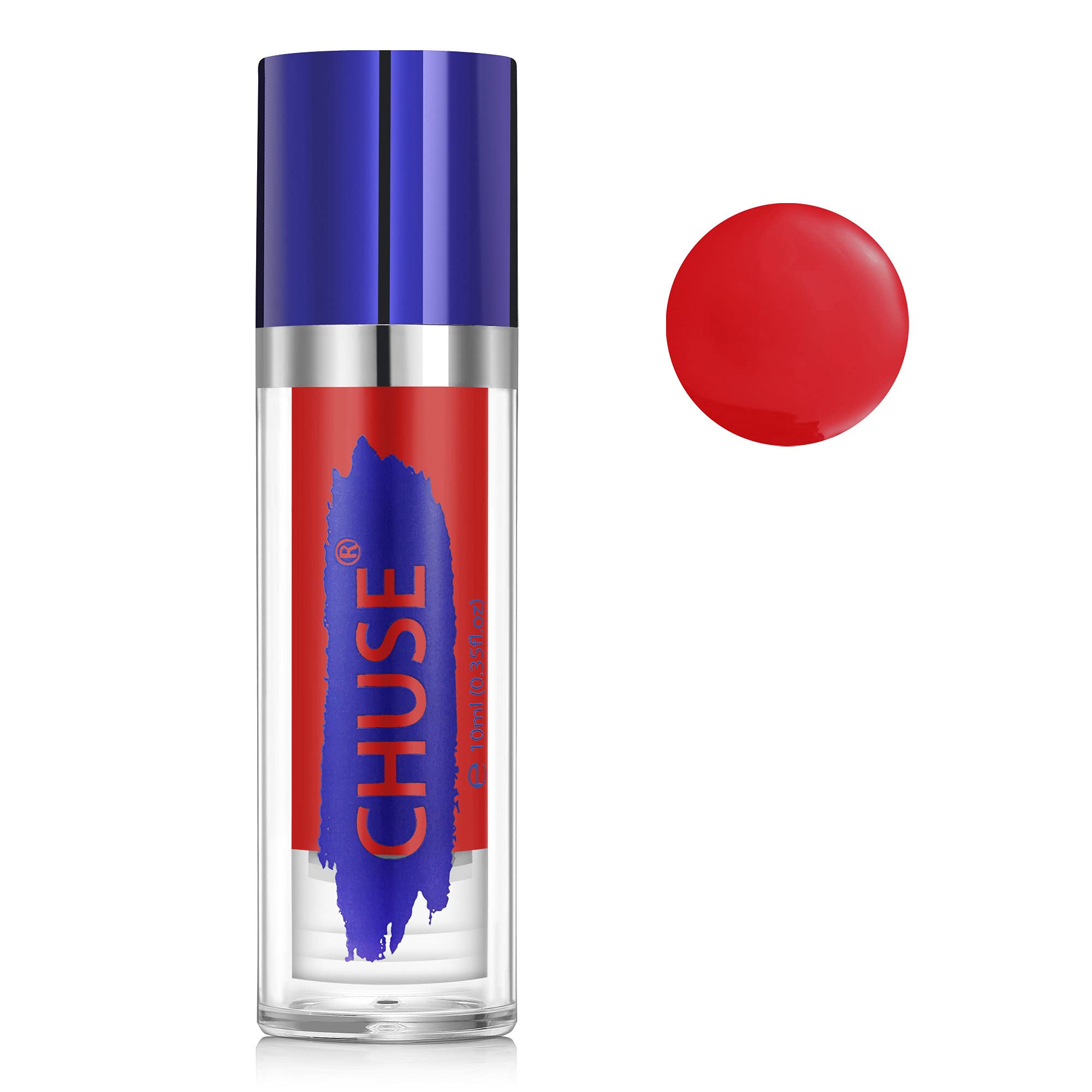 CHUSE PMU Lip Pigments 0.35oz/10ml - Long Lasting Ruby Red Lip Tattoo Ink for Permanent Makeup & Lip Blushing | Professional Tattoo Artist Supplies