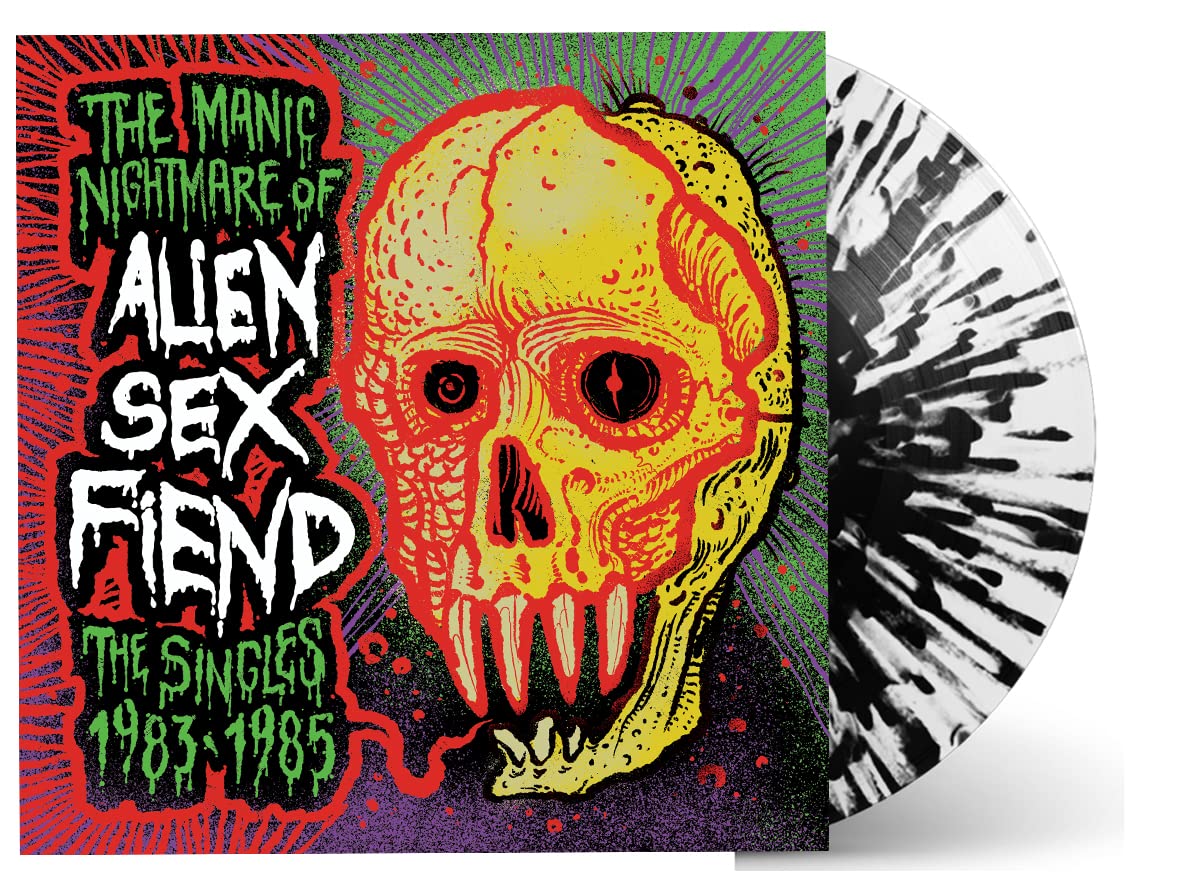 Alien Sex Fiend Manic Nightmare T-Shirt - Vintage Punk Band Tee for Concerts & Alternative Fashion