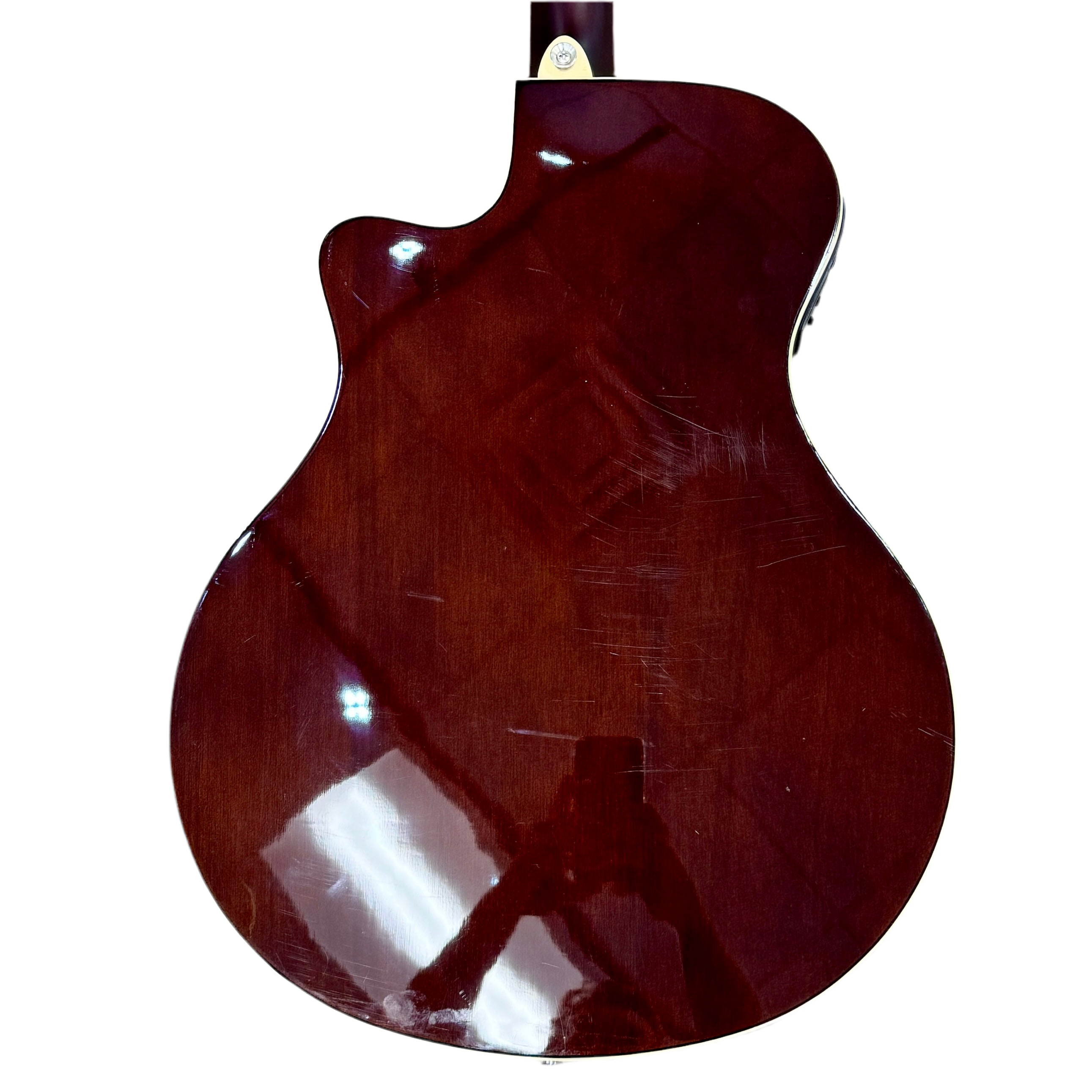 Yamaha APX600 Thin Body Acoustic Electric Guitar with Cutaway - Perfect for Live Performances & Studio Recording