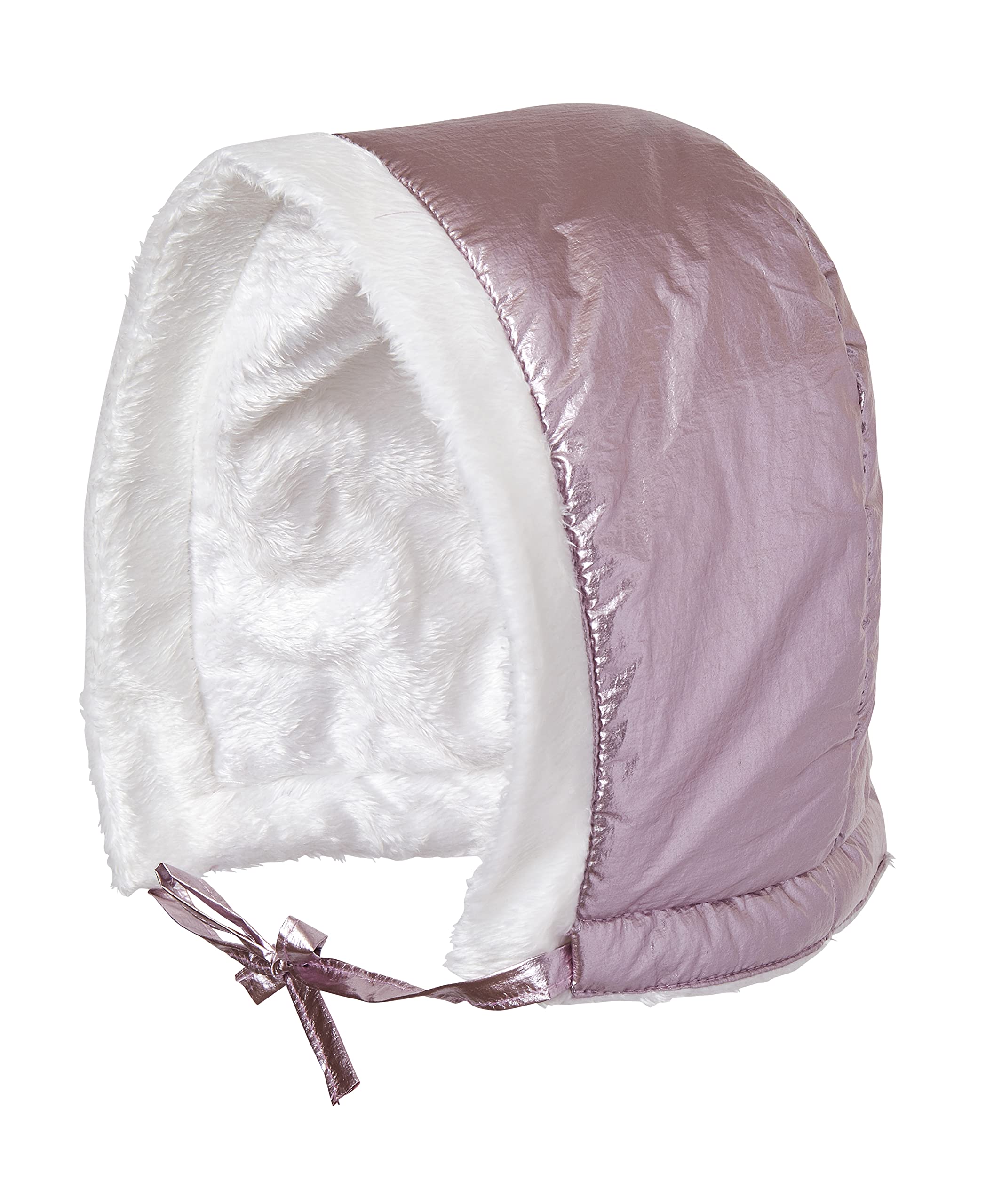 **Cremson Girls & Boys Newborn Baby Puffer Snowsuit Bunting Set - Rose Metallic 2-Piece (0-6 Months) | Warm Winter Outfit for Infants | Perfect for Stroller Walks, Outdoor Play & Cold Weather**