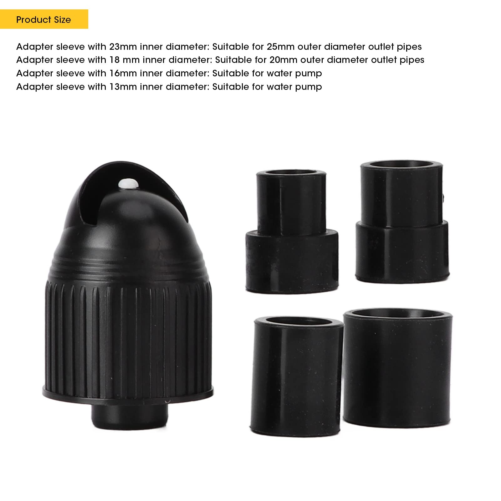 360° Rotating Aquarium Powerhead Pump - Small Fish Tank Circulation Pump for Freshwater & Saltwater - Automatic Uniform Water Flow for Healthy Aquatic Life (Ideal for Reef Tanks, Planted Aquariums & Marine Habitats)