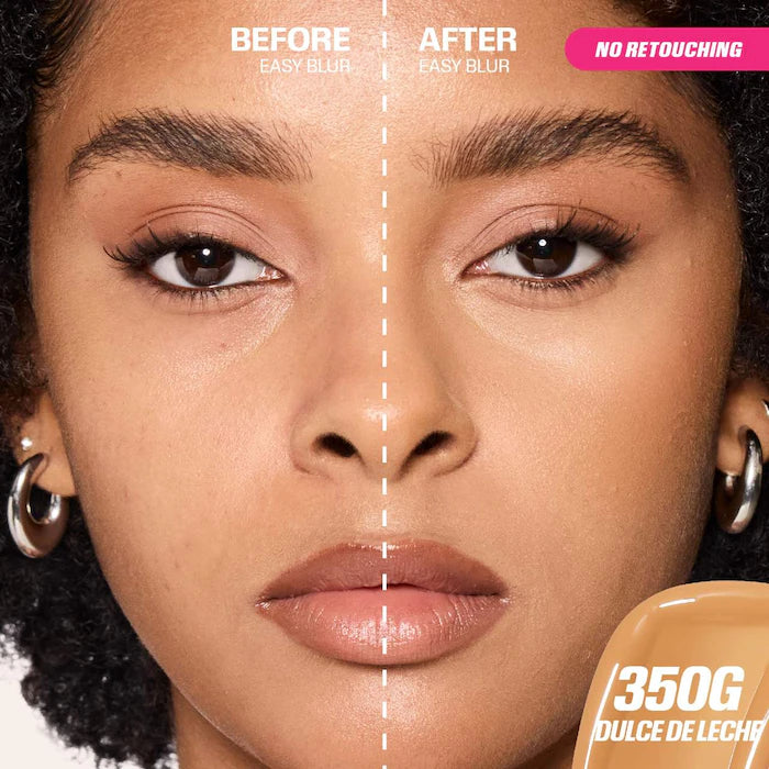 HUDA BEAUTY Easy Blur™ Natural Airbrush Foundation with Niacinamide - Lightweight, Buildable Coverage for Flawless Skin | Perfect for Everyday Wear & Special Occasions