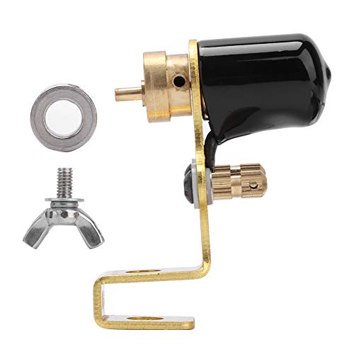Professional Tattoo Machine Kit - Rotary Tattoo Gun with Liner & Shader Needles for Permanent Makeup & Body Art | Perfect for Tattoo Artists & Beginners | Home & Studio Use