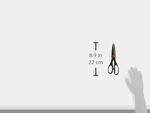 Heavy Duty Kitchen Scissors - Professional Grade Stainless Steel Shears for Cutting Meat, Poultry, Herbs - Perfect for Cooking, Butchering, Food Prep & Crafting