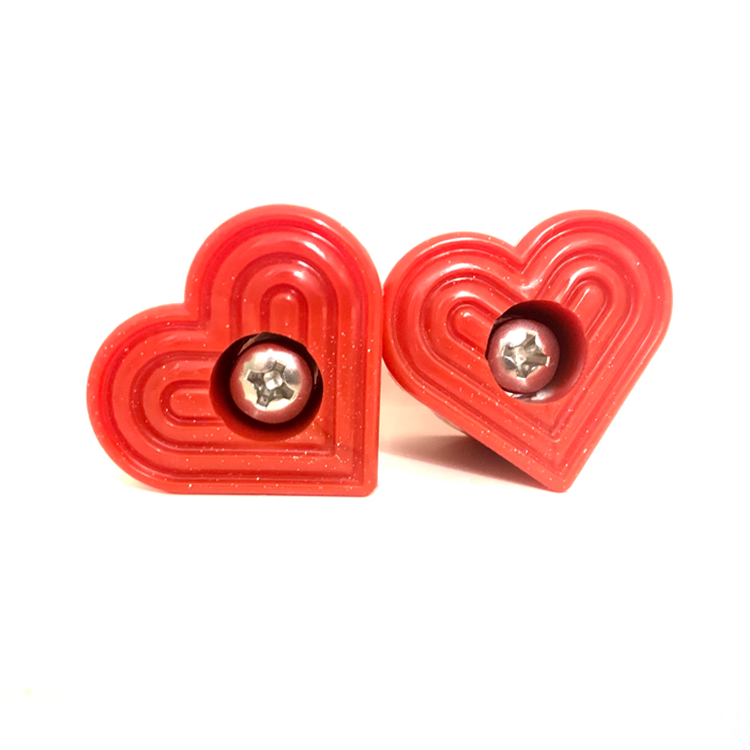 hot rod red glitter