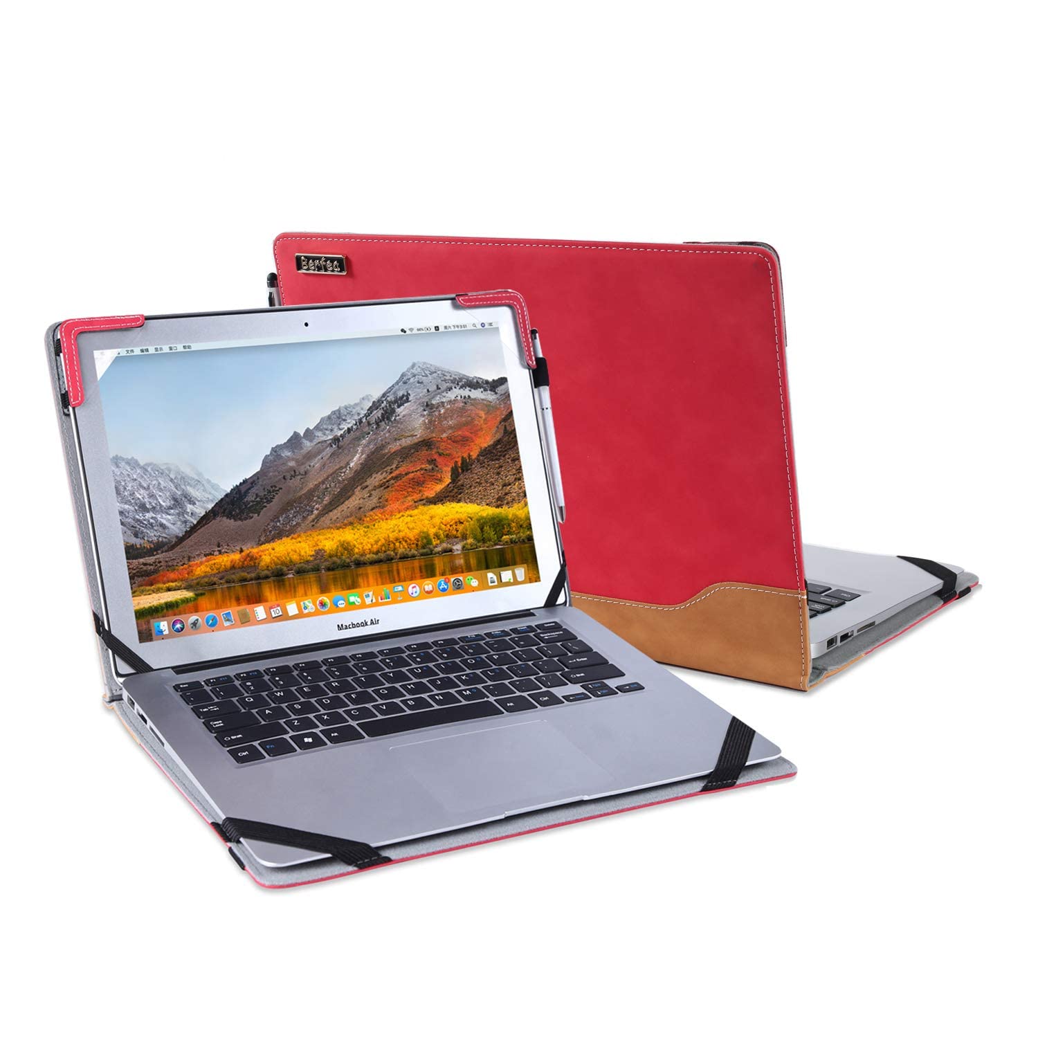 Premium Hard Shell Laptop Case Compatible with Dell Latitude 9450/9440/9430/9420 14 Inch - Protective Sleeve with Cooling Stand | Durable Travel Cover for Business & School Use