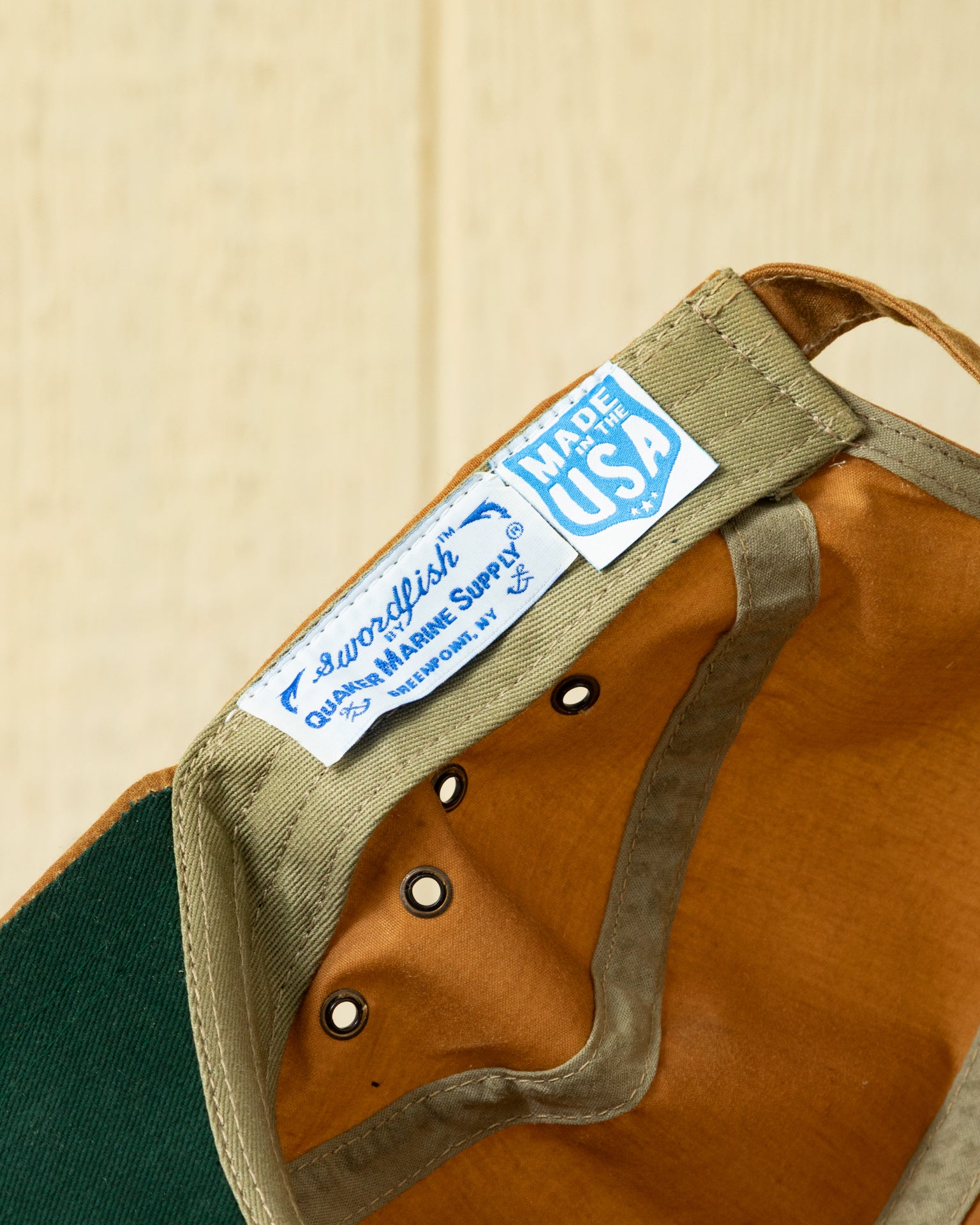 Premium CFFCM Swordfish Waxed Canvas Backpack - Durable Acorn Waxed Canvas for Outdoor Adventures, Hiking & Travel