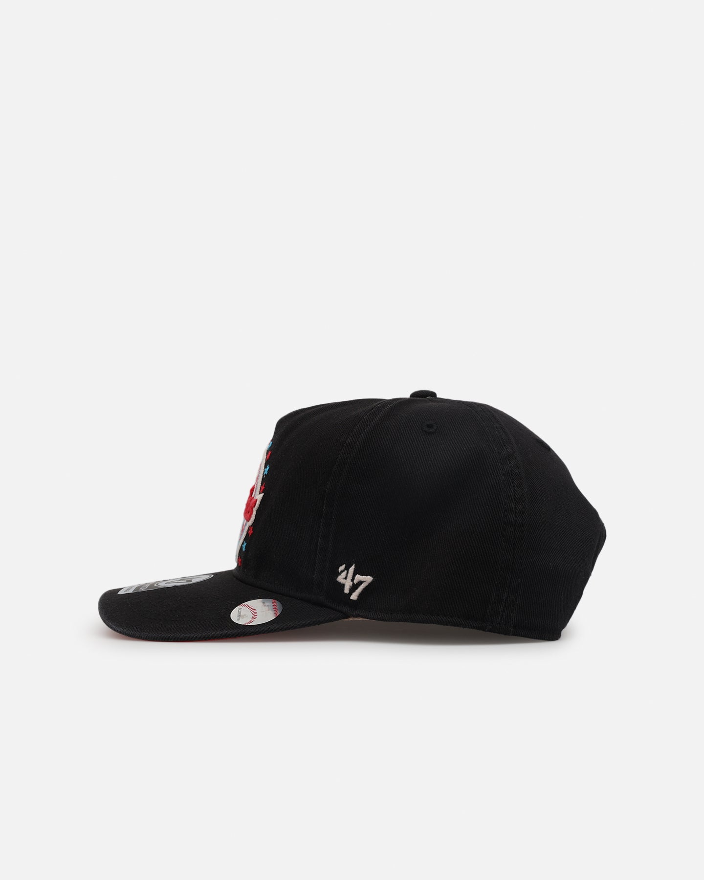 47 Brand Philadelphia Phillies 'MLB Trophy Case' Snapback Hat - Adjustable Black Baseball Cap for Men - Perfect for Game Day, Sports Events & Casual Wear