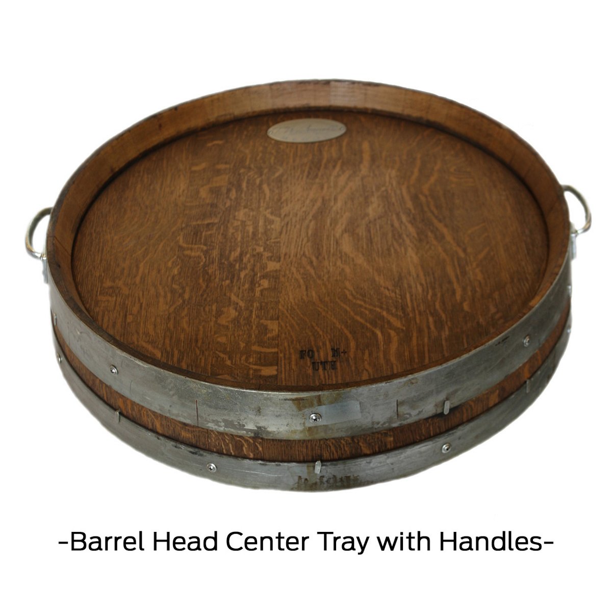 Reclaimed Wine Barrel Fire Pit - Rustic Outdoor Wood Burning Fire Pit for Backyard, Patio & Garden - Perfect for Camping, Bonfires & Cozy Evenings