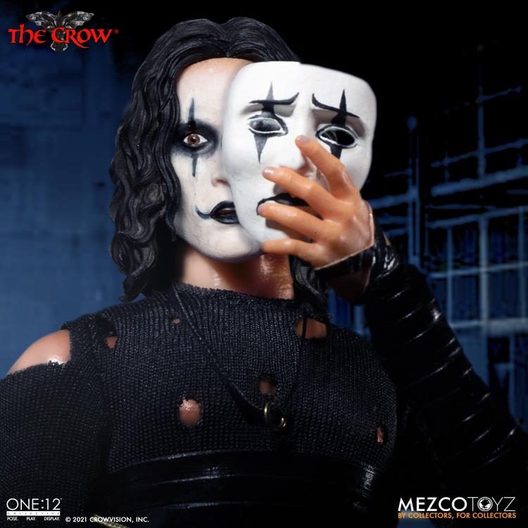 The Crow: One:12 Collective Eric Draven Action Figure - Highly Detailed Collectible for Movie Fans & Display
