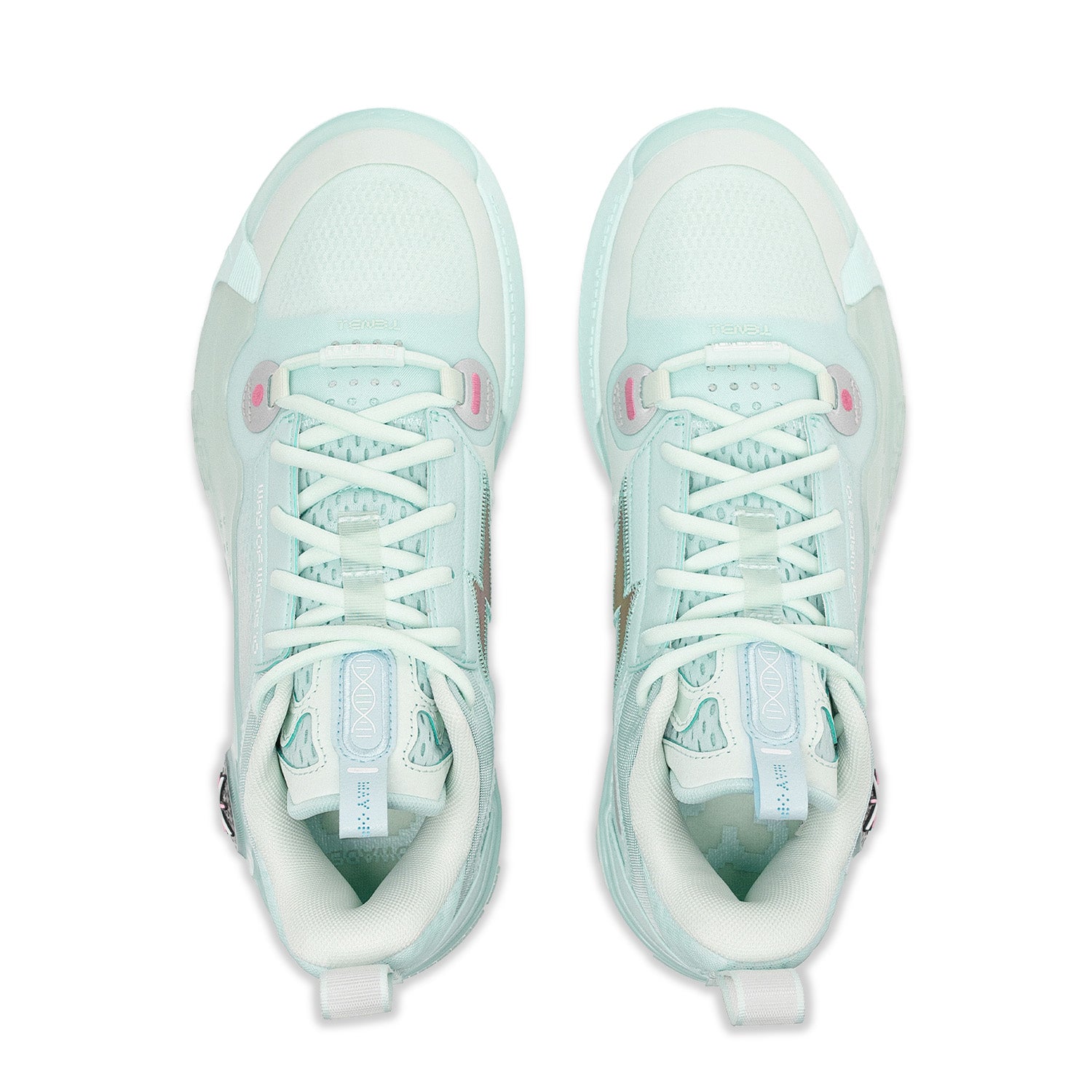 Way of Wade 10 Low Mint Basketball Shoes - Lightweight Performance Sneakers for Men | Perfect for Indoor/Outdoor Court Play & Streetwear Fashion