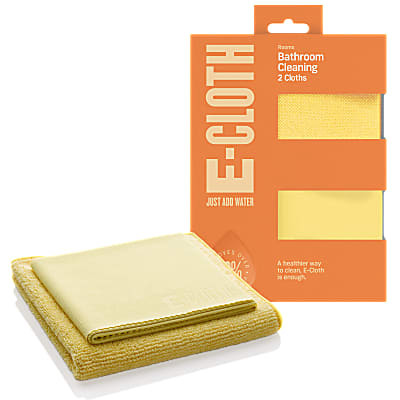 Premium E-Cloth Bathroom Cleaning Cloths 2-Pack | Microfiber Towels for Streak-Free Shine | Perfect for Mirrors, Glass, Tiles & Fixtures