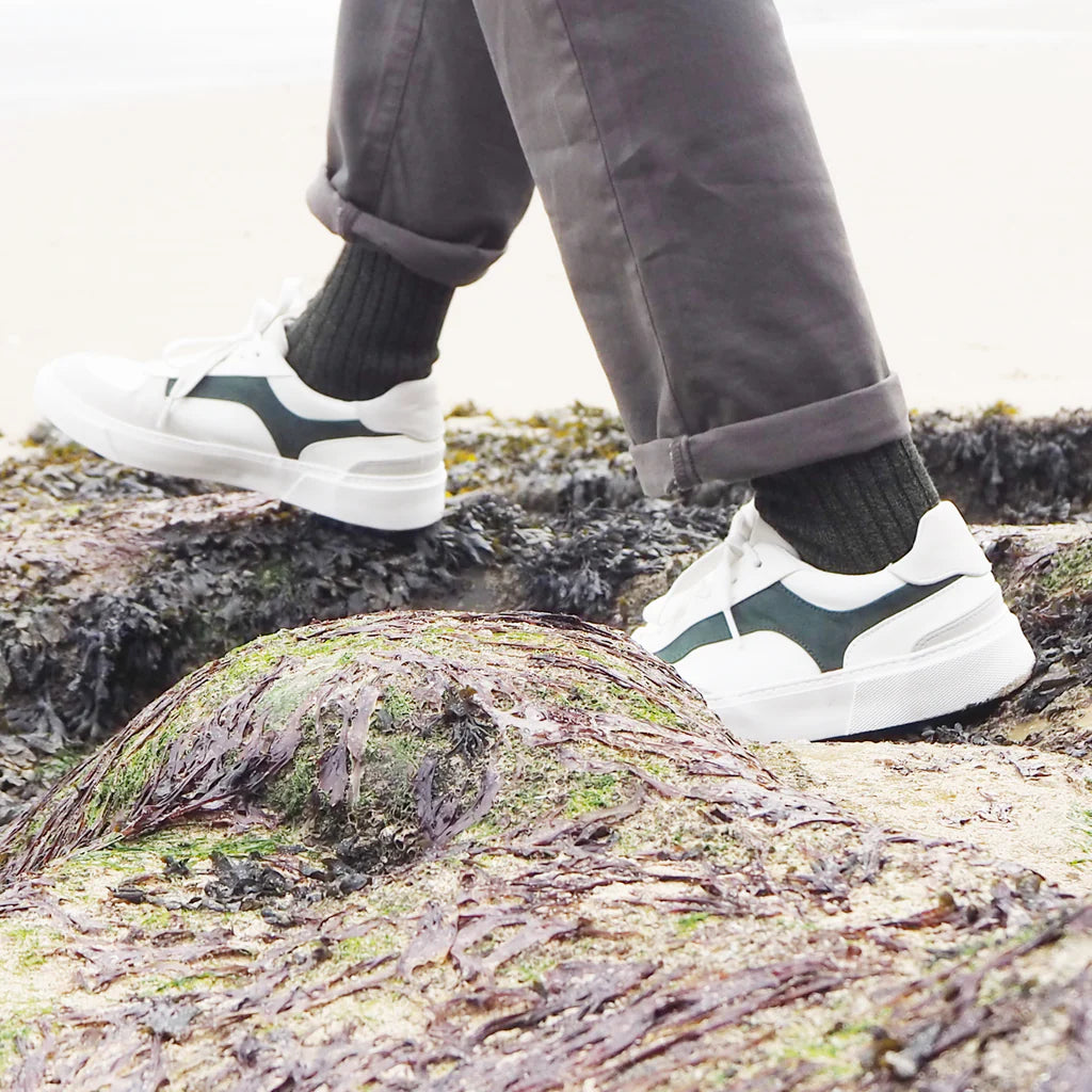 Men's Pure Cotton Marl Boot Socks - Soft & Breathable Hiking Socks for Outdoor Activities, Work & Winter Wear