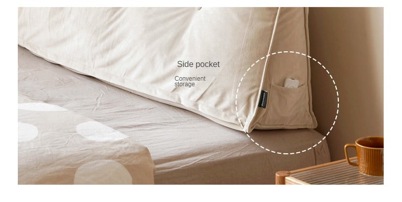 Solid Oak Wood Platform Bed - Headboard Free Modern Design with Night Light - Perfect for Bedroom, Guest Room & Small Spaces