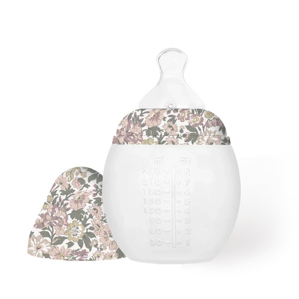 Elhee Liberty Collection Baby Bottles 240ml (8oz) - BPA-Free, Anti-Colic, Easy Grip - Perfect for Newborns, Infants & Toddlers - Ideal for Feeding, Travel & Daycare Use