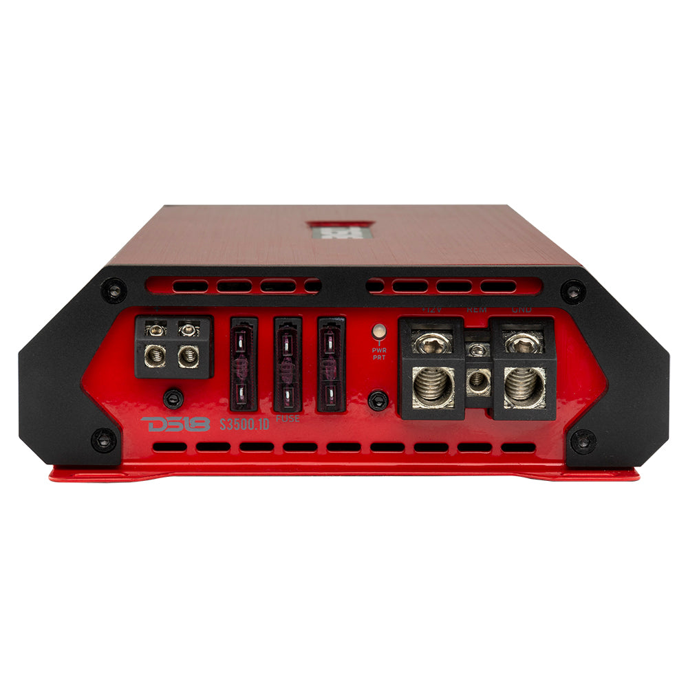 DS18 SELECT S 3500.1D Class D Monoblock Car Amplifier 3500W RMS - High Power Audio for Subwoofers, Car Audio Systems & Bass Boost