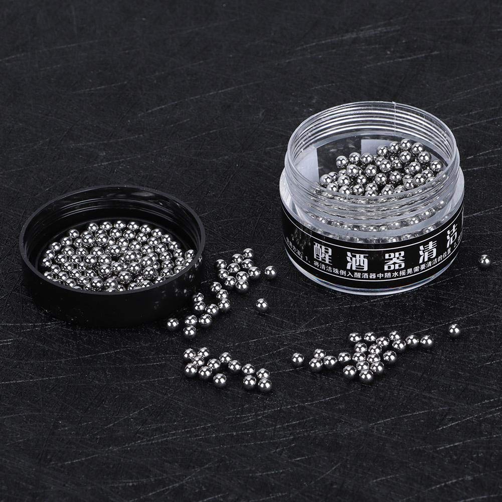 Valentine's Day Decanter Cleaning Beads - Reusable Wine Bottle Cleaner Balls for Home & Restaurant - Easy to Use Kitchen Tools with Carnival Design - Perfect for Valentine's Gifts, Wine Accessories, and Household Cleaning