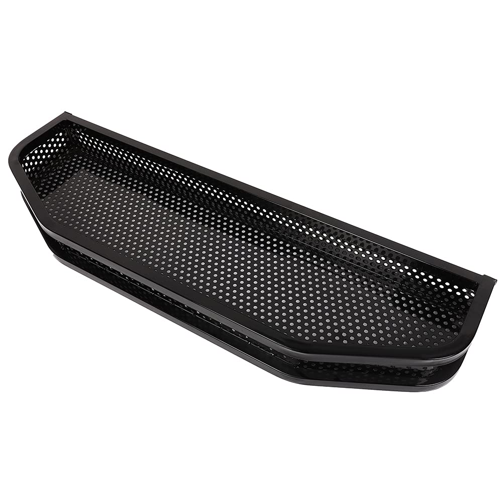 ECCPP Front Steel Storage Basket with Mounting Brackets for EZGO TXT Golf Carts - Black | Extra Storage Space for Golf Clubs, Balls & Accessories | Perfect for Golf Courses & Outdoor Adventures
