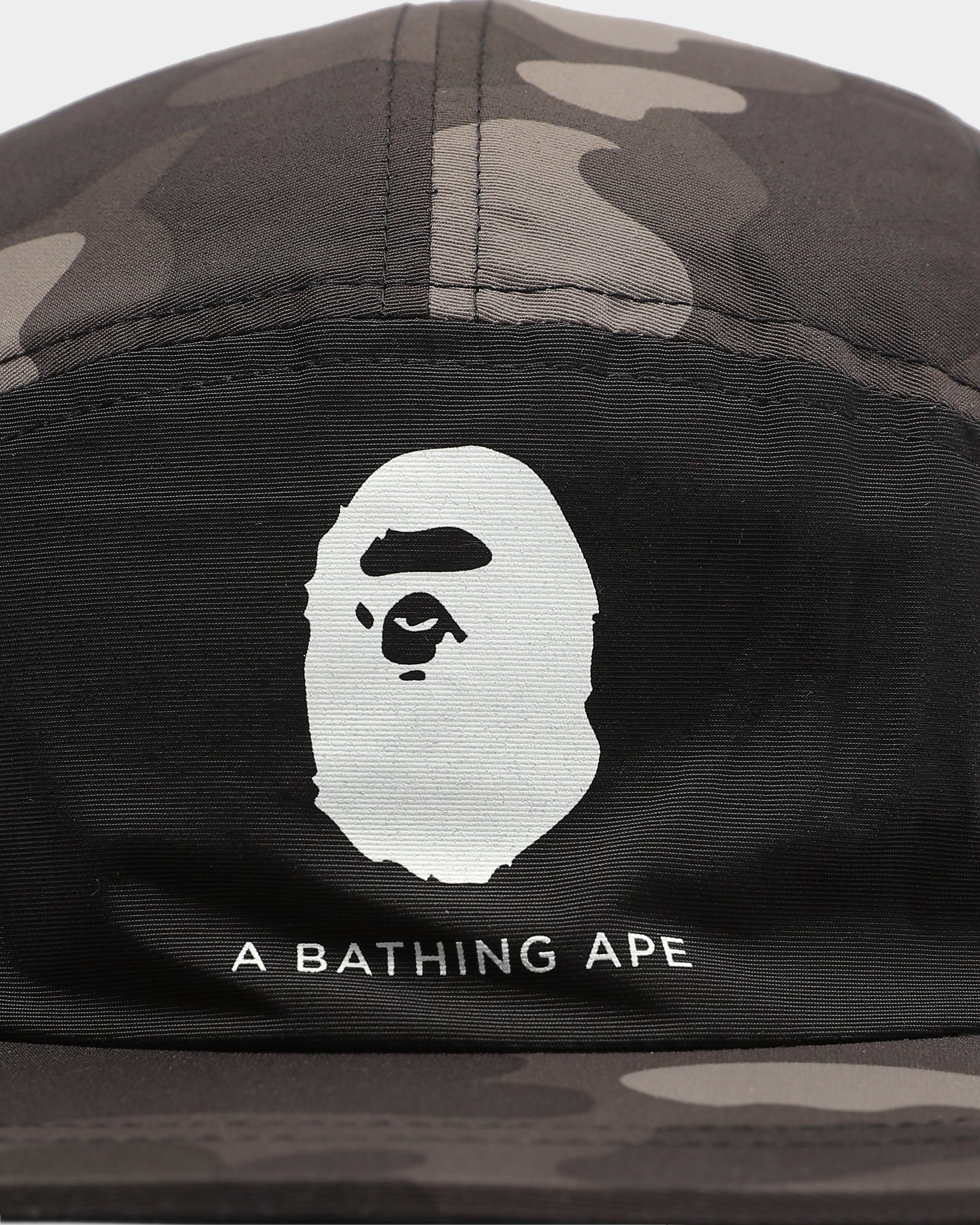 BAPE Camo Color Block 5-Panel Strapback Snapback Hat - Black | Streetwear Fashion, Hip Hop Style, Urban Outfits for Men & Women