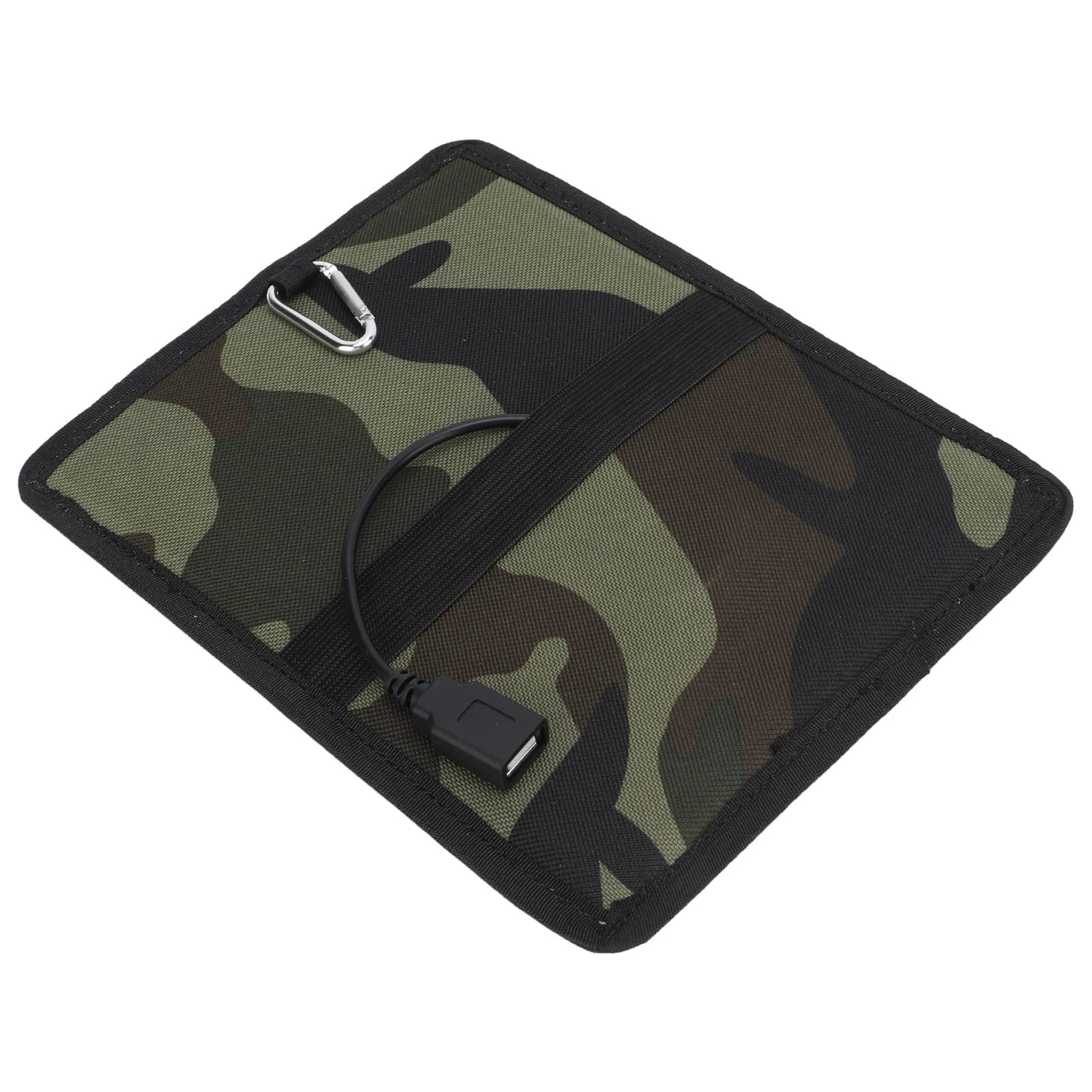 Portable Solar Panel Charger with USB Output - Mini Solar Power Bank for Outdoor Phone Charging | Perfect for Camping, Hiking, and Emergency Power Backup