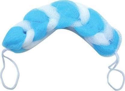 Premium Multicolor Loofah Sponge for Men & Women - Exfoliating Bath & Shower Scrubber (Blue, Pink, Orange) - Pack of 2 - Perfect for Daily Skincare & Spa Experience