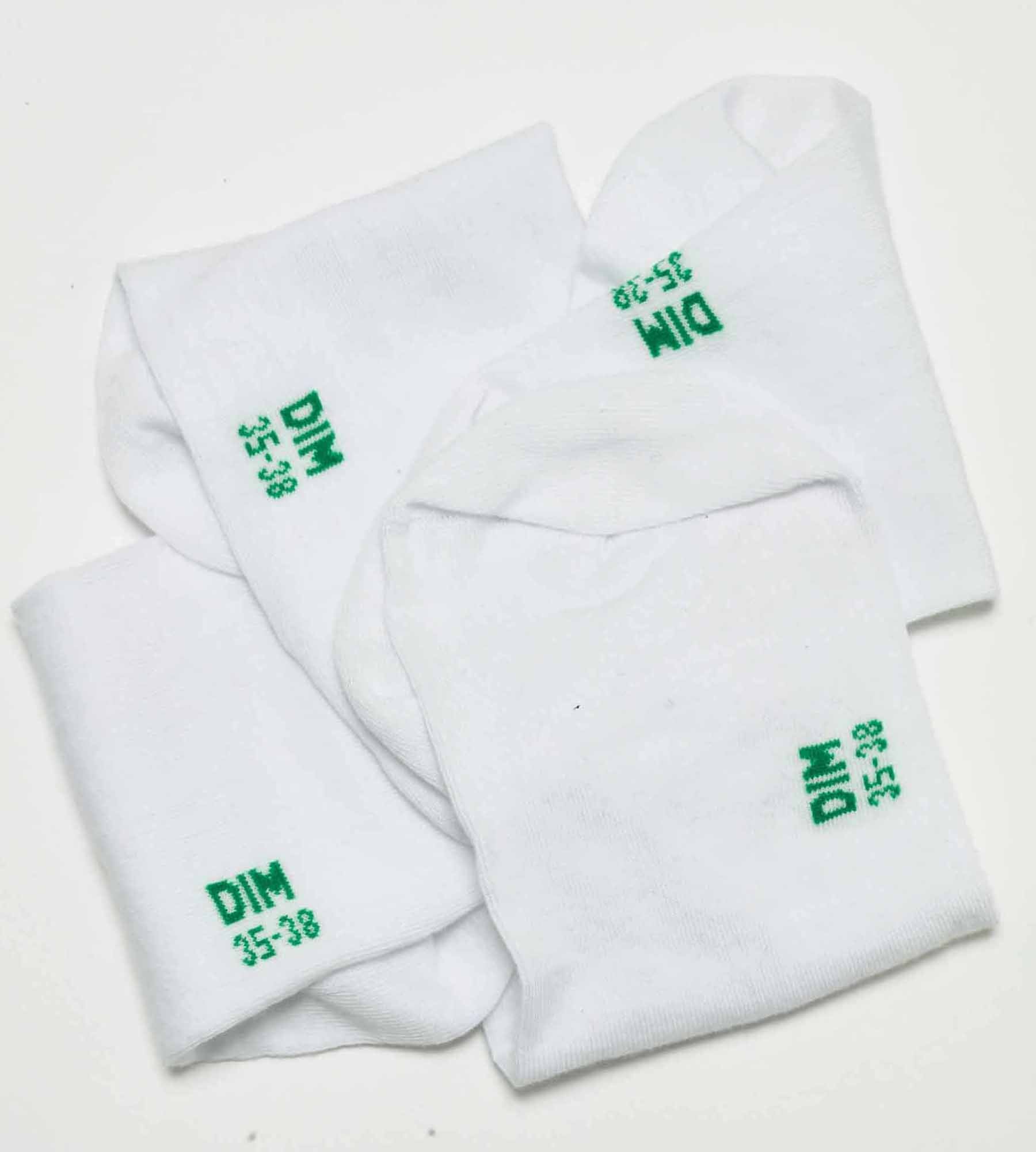 Organic Cotton Women's Ankle Socks 2-Pack - White | Comfortable & Breathable for Everyday Wear, Yoga, Workouts & Casual Outfits
