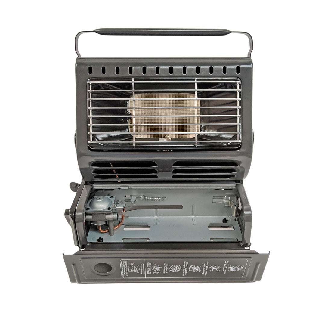 Bright Spark Portable Camping Gas Heater - Outdoor Propane Heater for Camping, Hiking & Backpacking - Perfect for Tents, Patios & Cold Weather Adventures