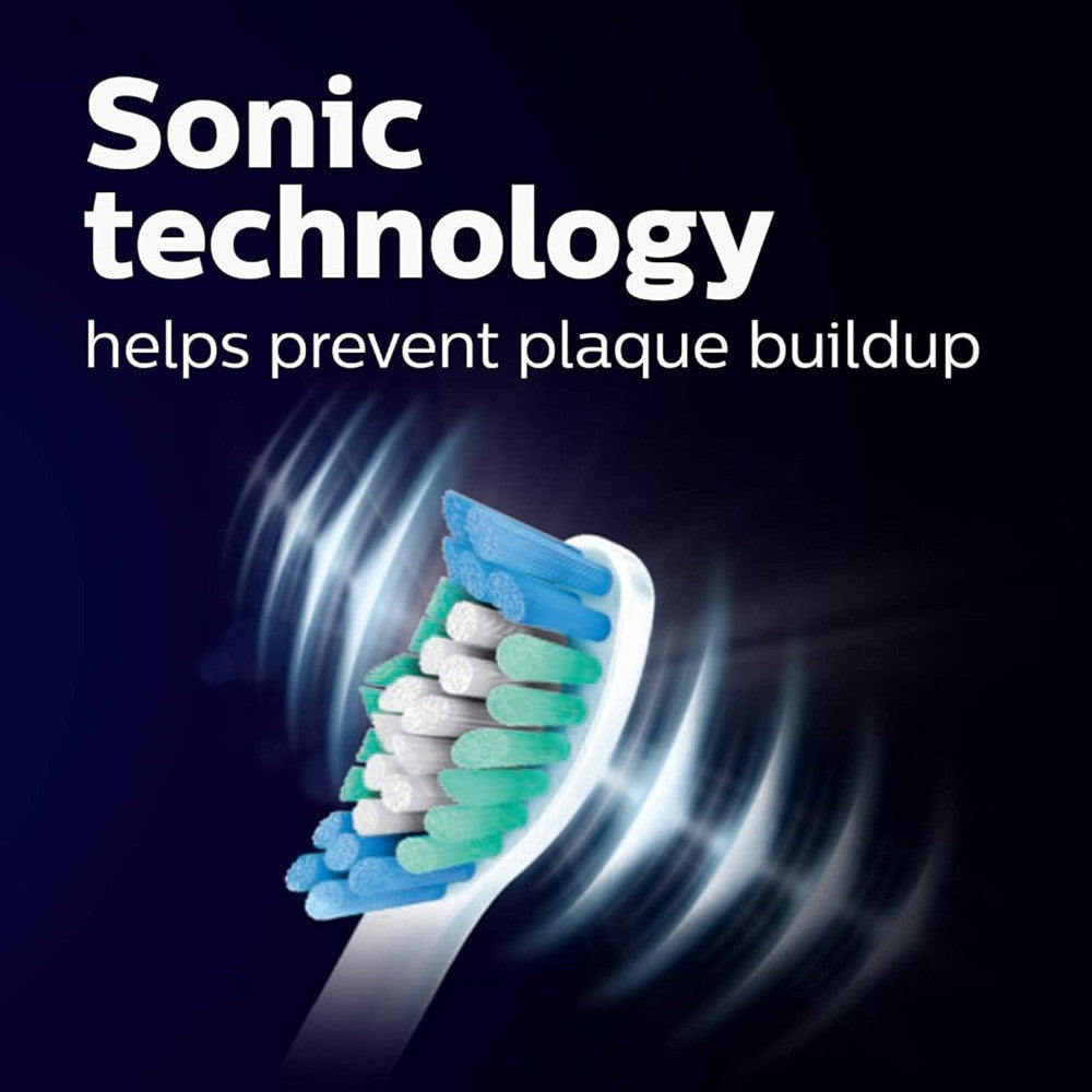 PHILIPS HX3681/23 Sonicare 4100 Series Sonic Electric Toothbrush with Smart Timer & Pressure Sensor - Perfect for Travel & Home Oral Care
