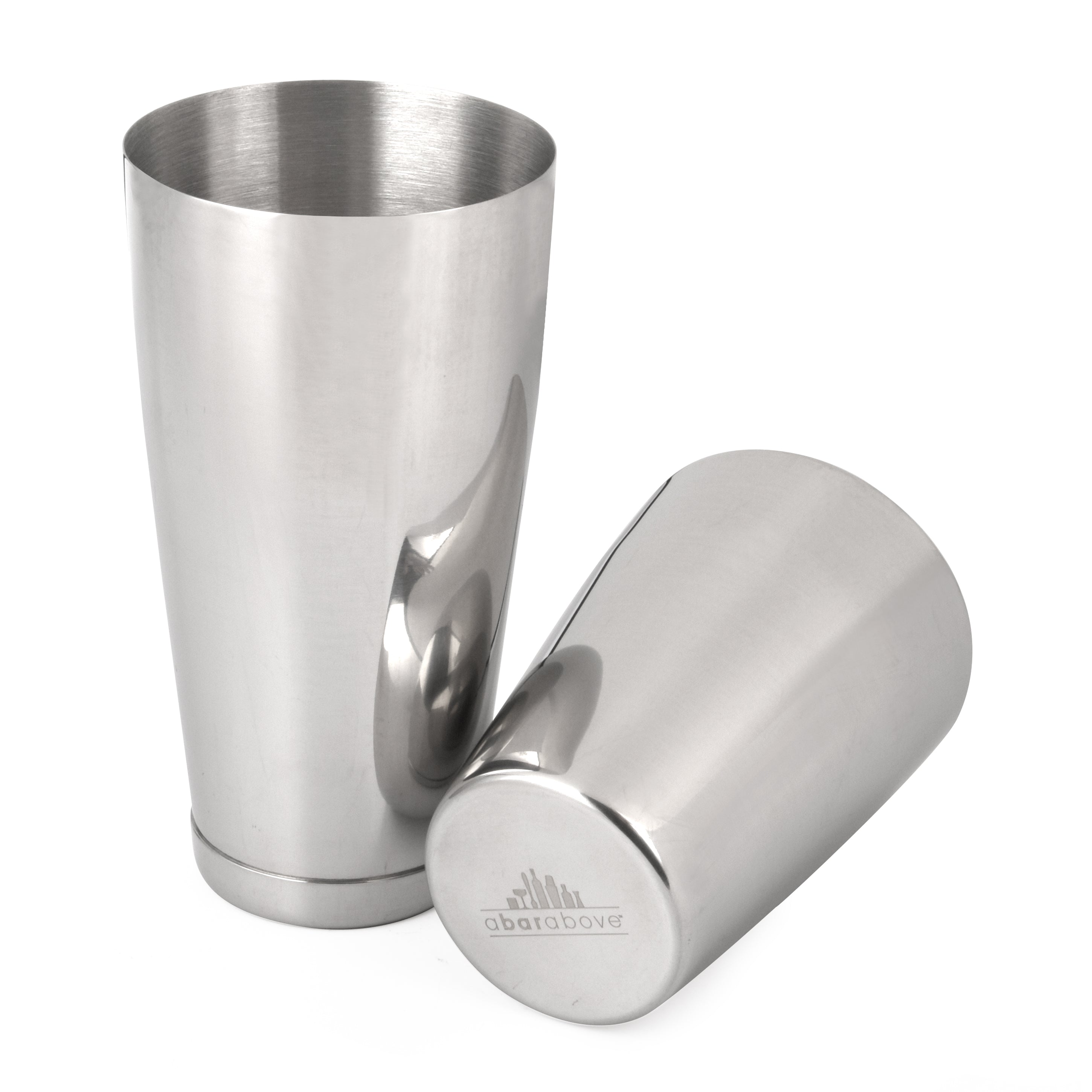 Premium Stainless Steel Cocktail Boston Shaker Bar Set - Professional Mixing Tool for Bartenders, Home Bars & Cocktail Enthusiasts - Perfect for Mojitos, Martinis & Whiskey Sours